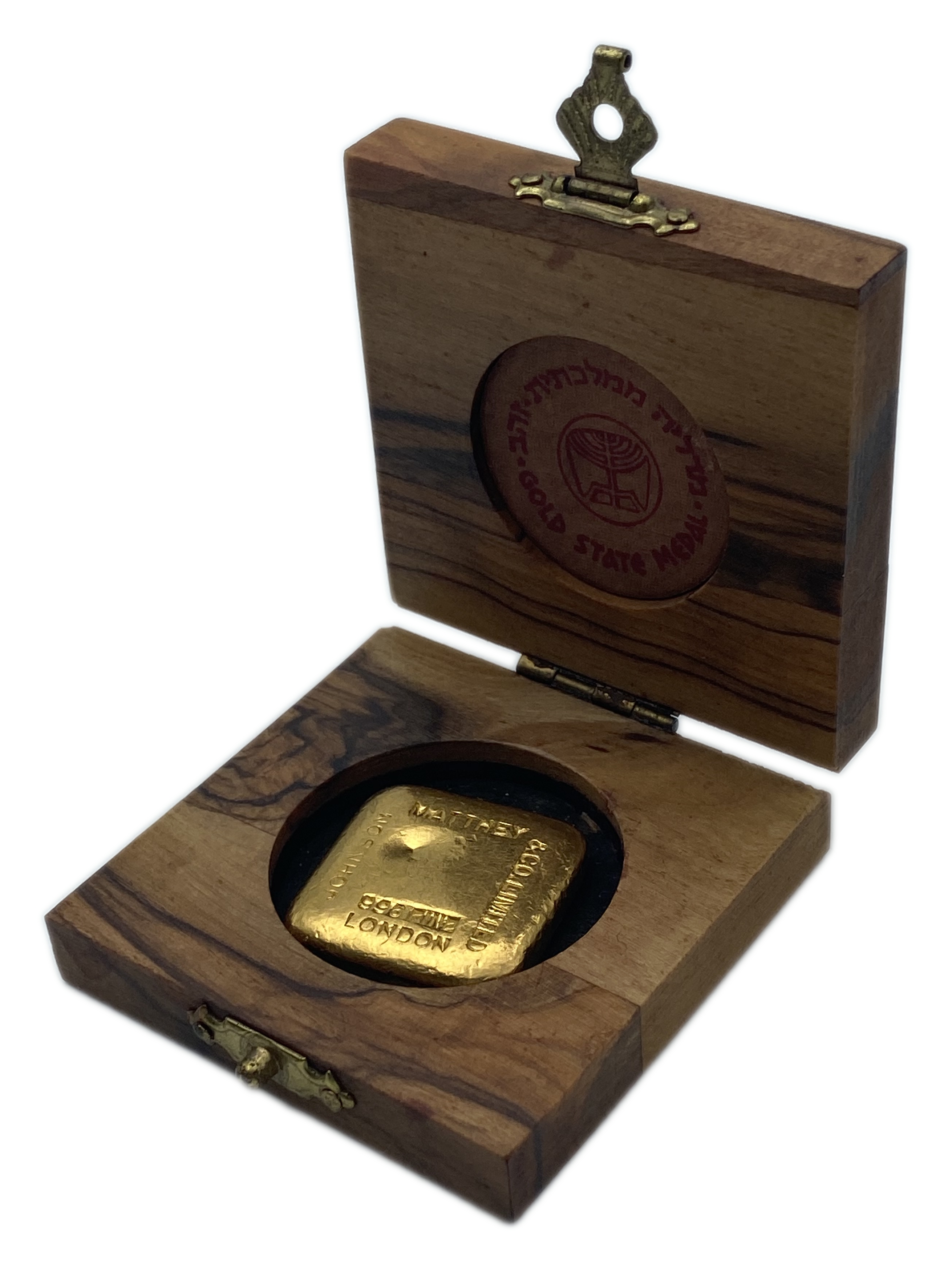 Bars / Grains - Gold 996 Bar of 58.24g, Stamp "Johnson Matthey & CO. Limited" - 1 3