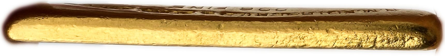 Bars / Grains - Gold 996 Bar of 117g, Stamp "N.M. Rothschild & Sons London" - 1 2
