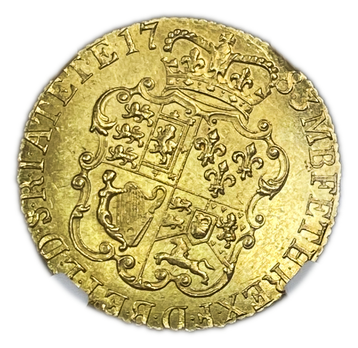 Great Britain / United Kingdom - 1 Guinea 1783 - NGC MS 62 - George III - Gold 916, 8.4g, 25mm - 1 1
