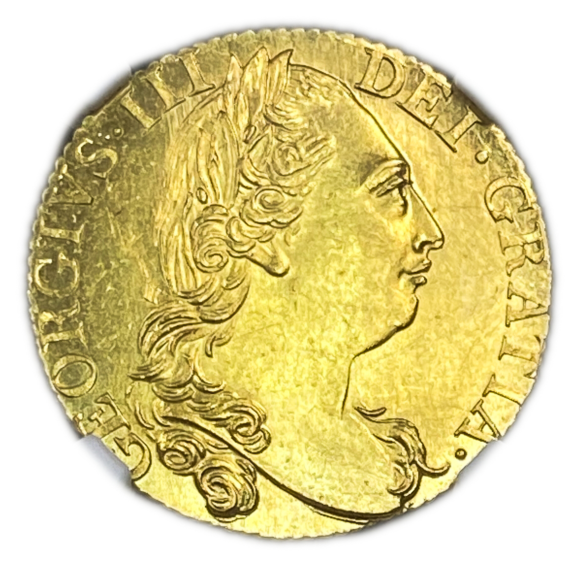 Great Britain / United Kingdom - 1 Guinea 1783 - NGC MS 62 - George III - Gold 916, 8.4g, 25mm - 1 0