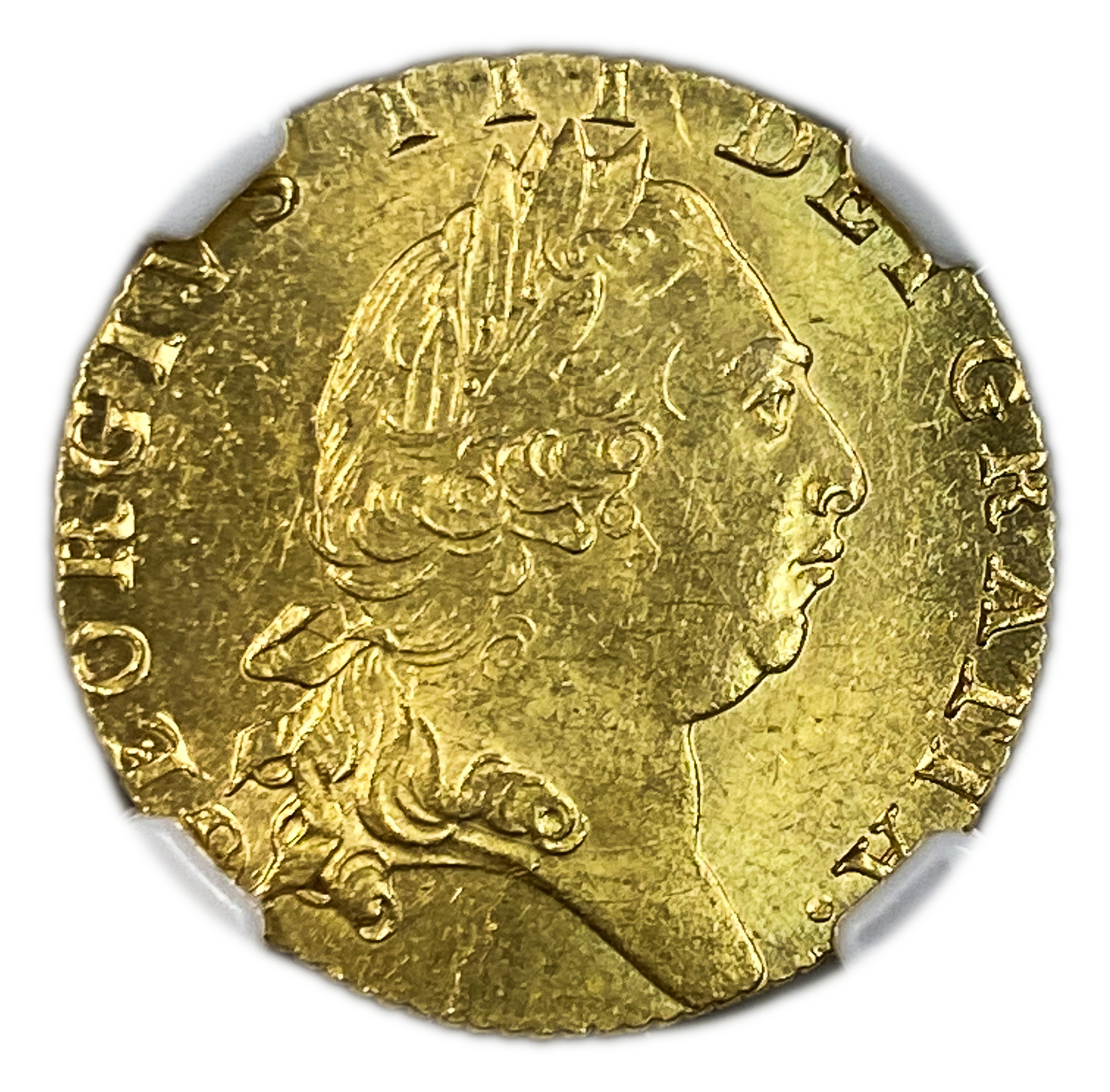 Great Britain / United Kingdom - 1 Guinea 1793 - NGC MS 63 - George III - Gold 916, 8.4g, 25mm - 1 0
