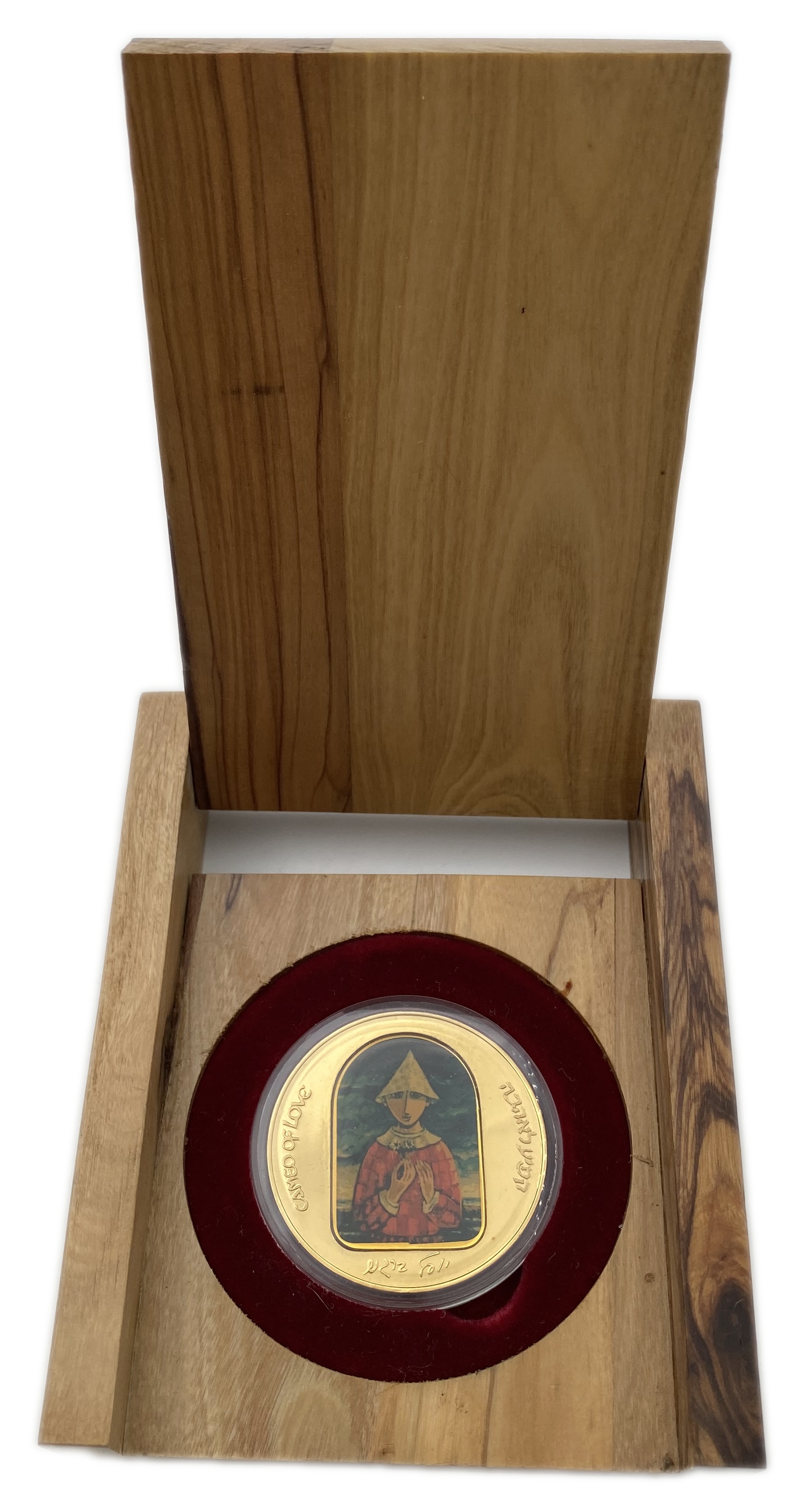 Israel - Cameo of Love medal - Gold 916, 33.93g, 38mm - 1 2