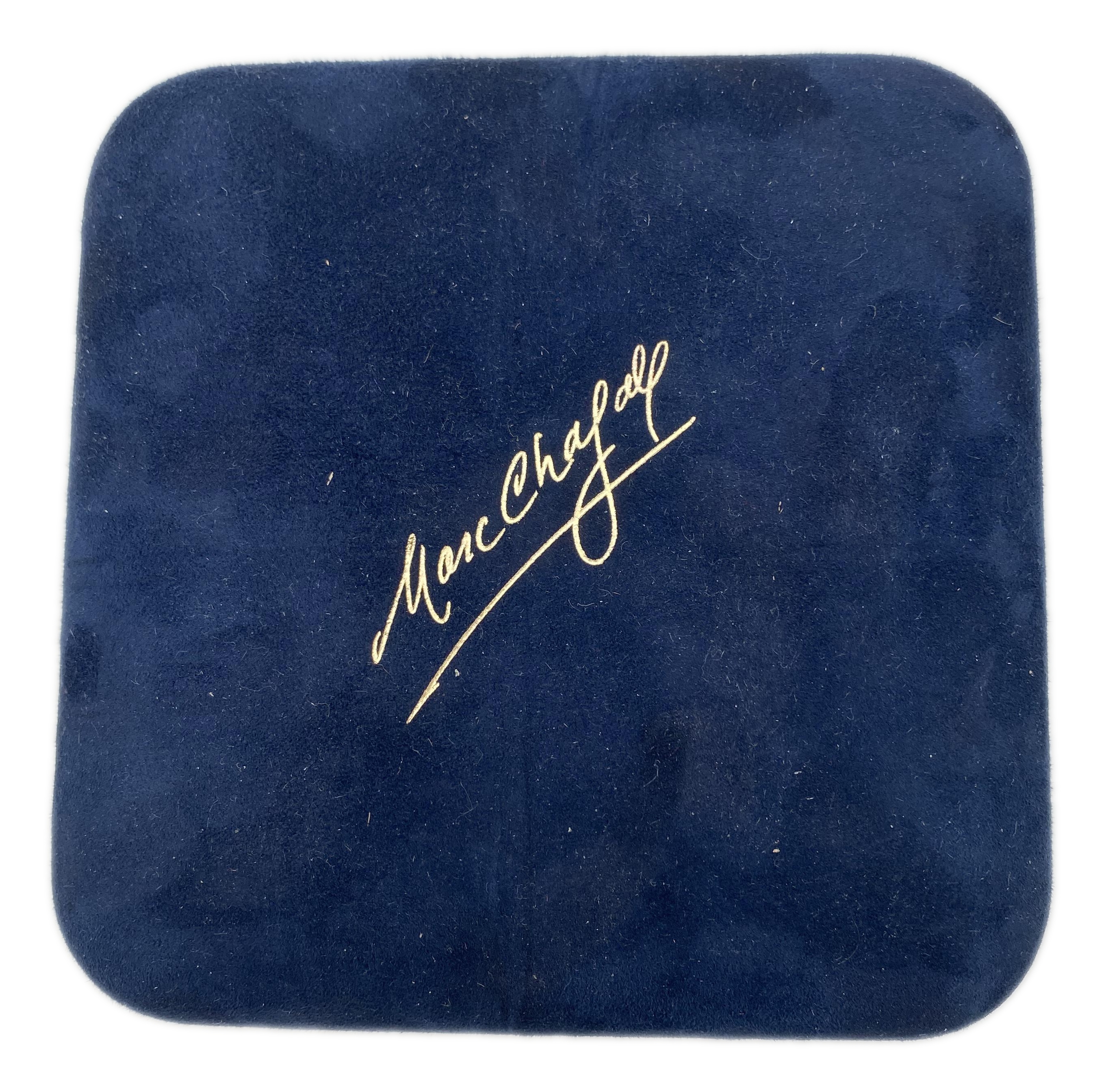 Israel - Marc Chagall medal 1978 - Light to the Gentiles, a beautiful gold medal, the material 3 ounces (93.31 g) ... - 1 3