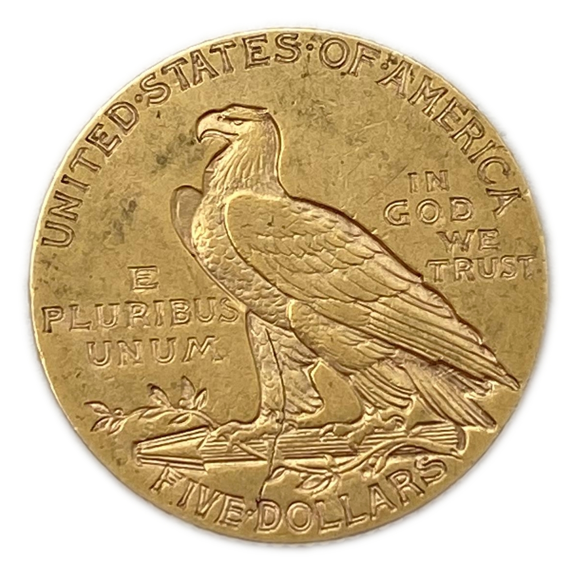 USA - 5 Dollars 1910 - Indian Head - Gold 900, 8.35g, 21.6mm - 1 1