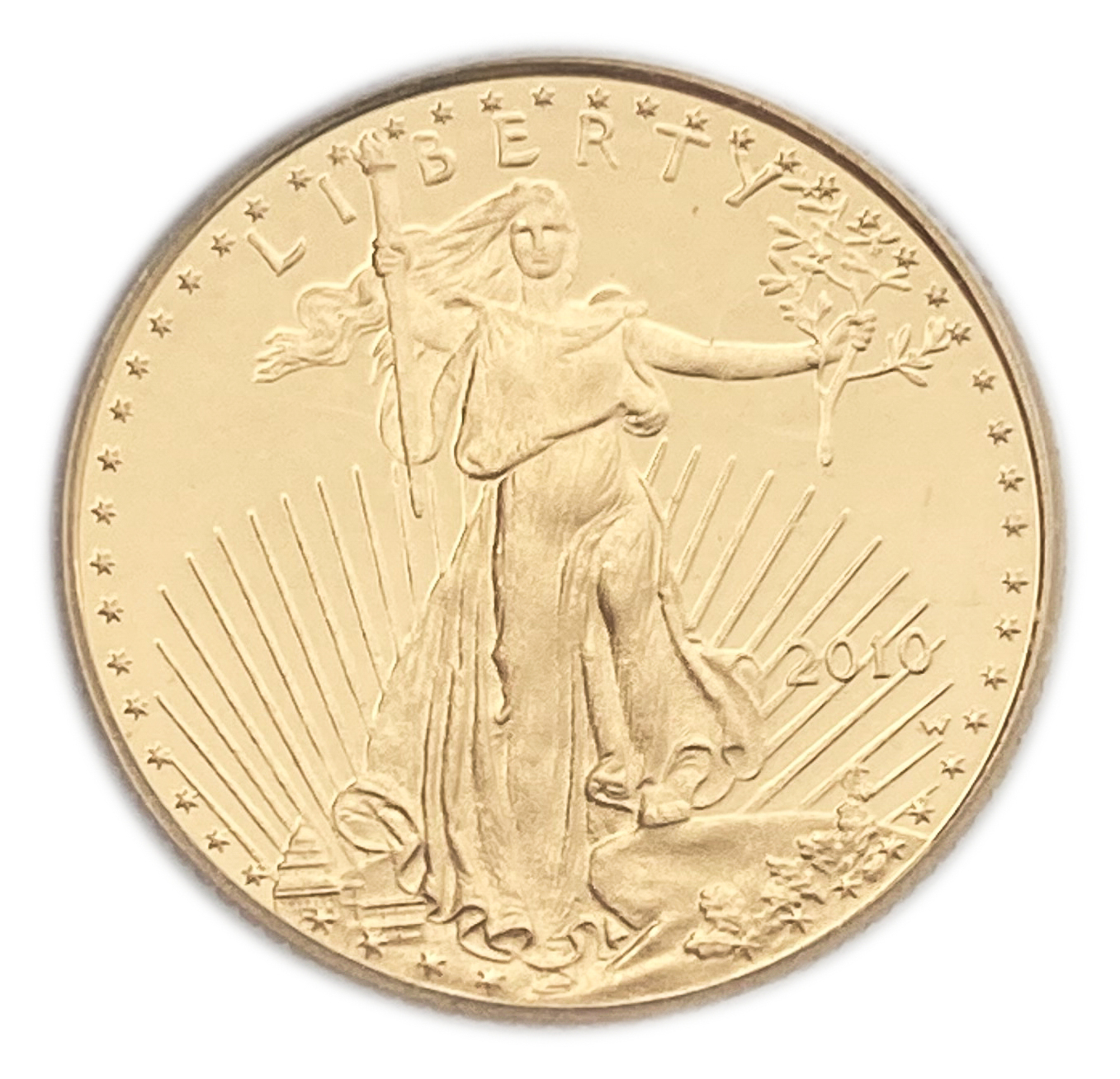 USA - 5 Dollars 2010 - "American Gold Eagle" Bullion Coinage - PCGS PR 69 DCAM - Gold 917, 3.39g, 16.5mm - 1 0