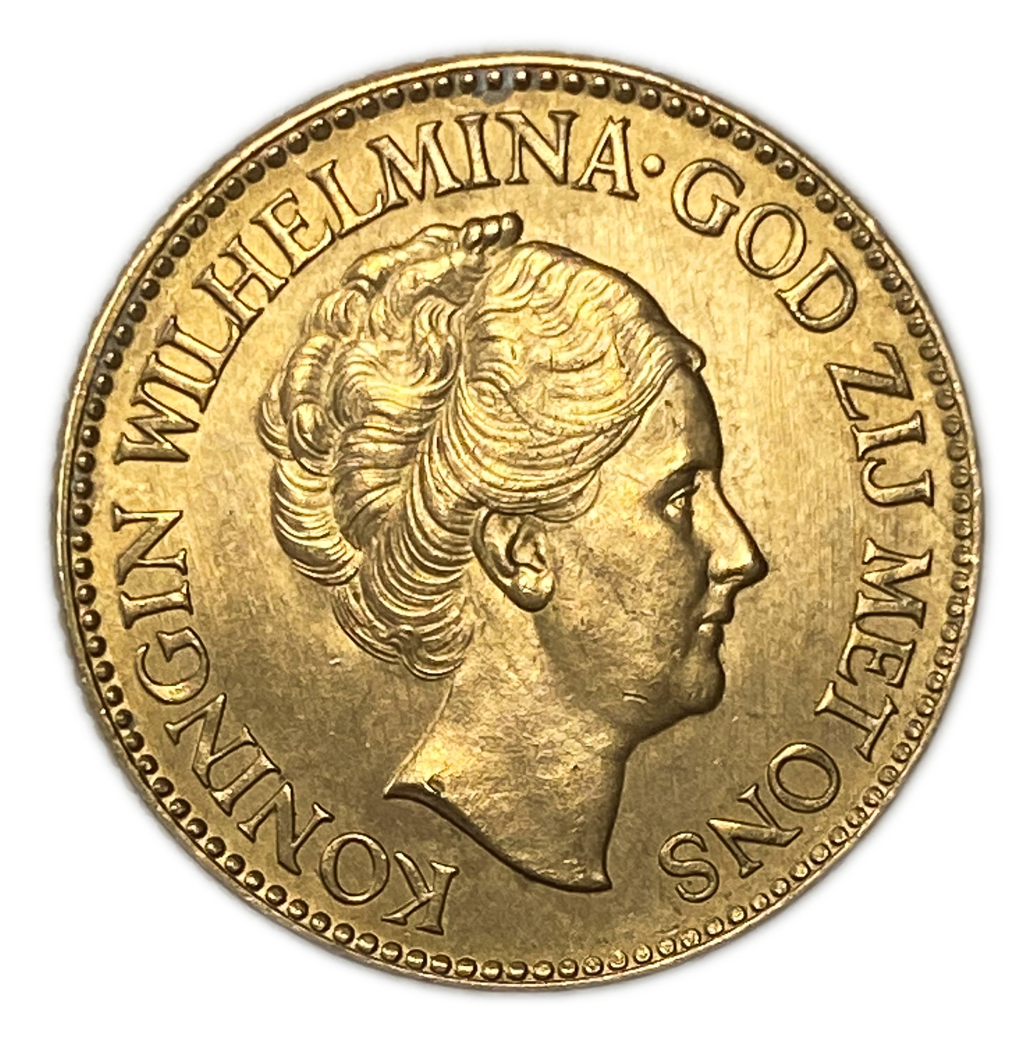 Netherlands - 10 Gulden 1932 - UNC - Wilhelmina - Gold 900, 6.729g, 22.5mm - 1 1