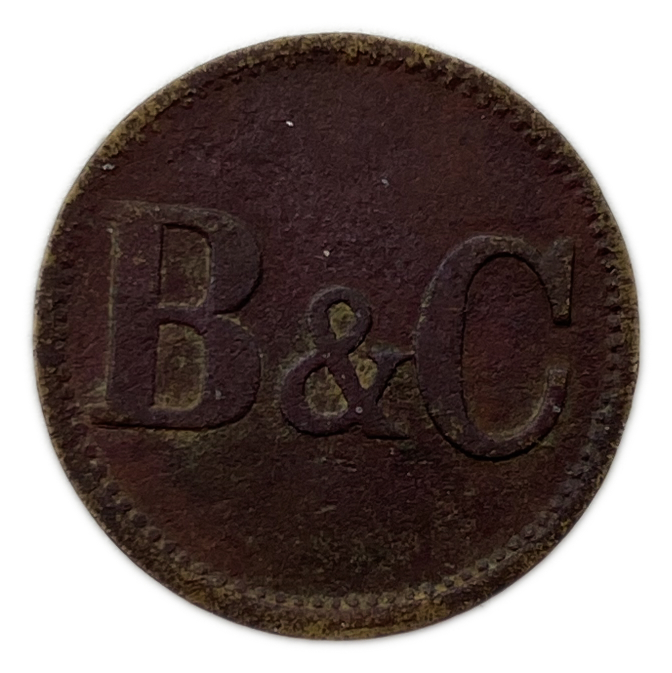 Palestine - Templar colonies tokens - 1/4 Para 1880-1917 - B&C - Very Rare - VG - 1 1