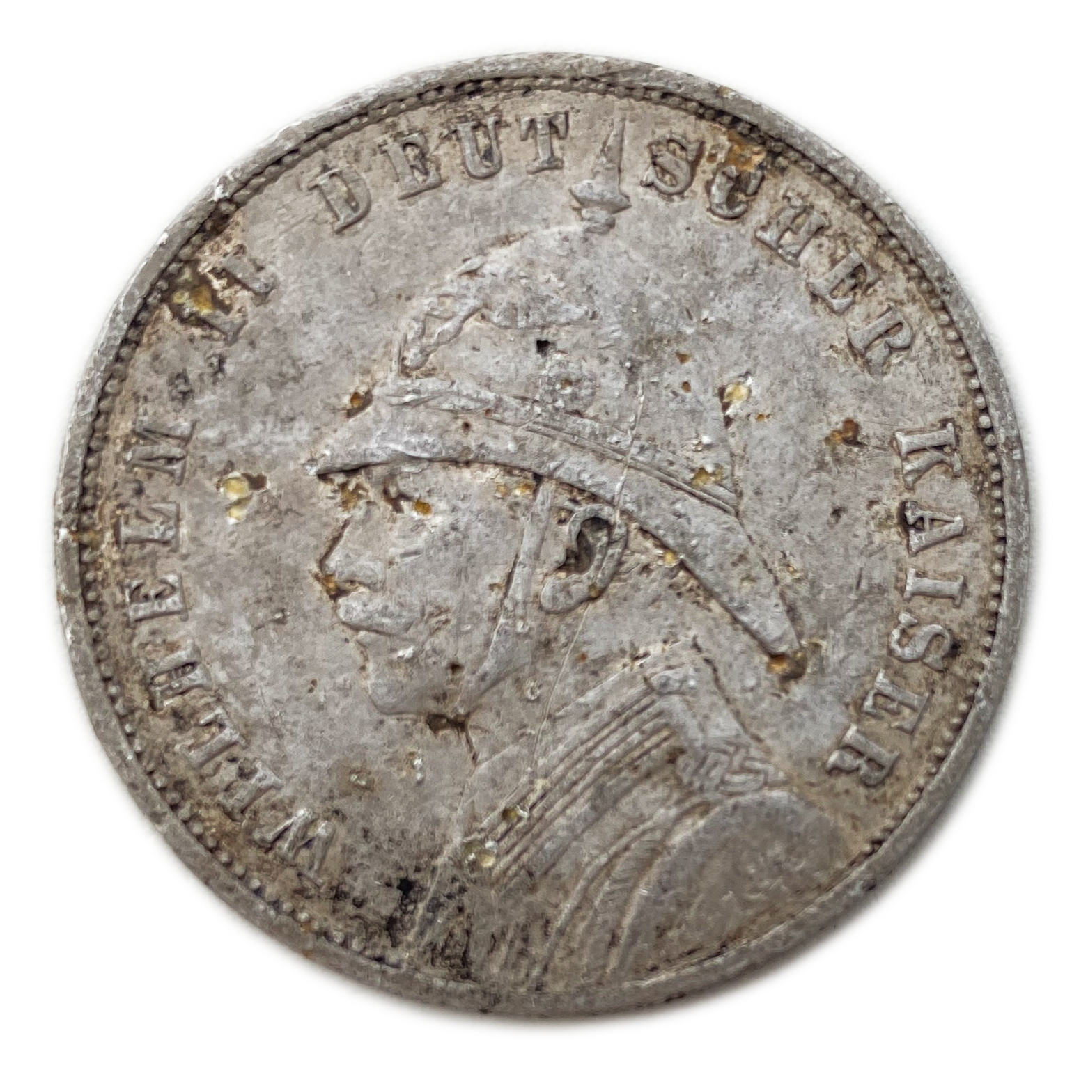 Palestine - Medal Commemorating the Visit of the German Emperor, Wilhelm II to the Land of Israel in 1898 - 5.21 gram - 1 0