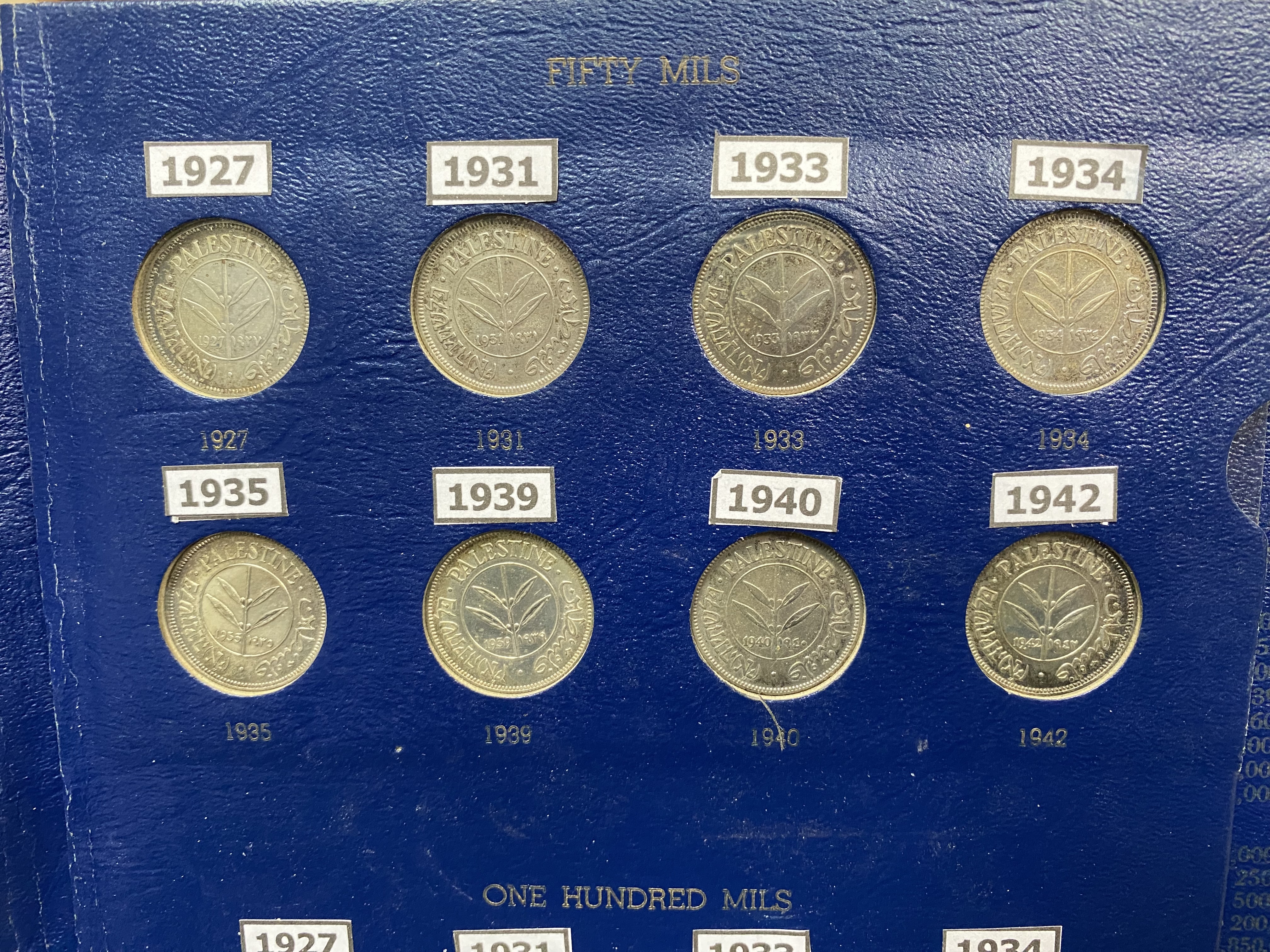 Palestine - Full 59 Coins set of British Mandath - 1 7