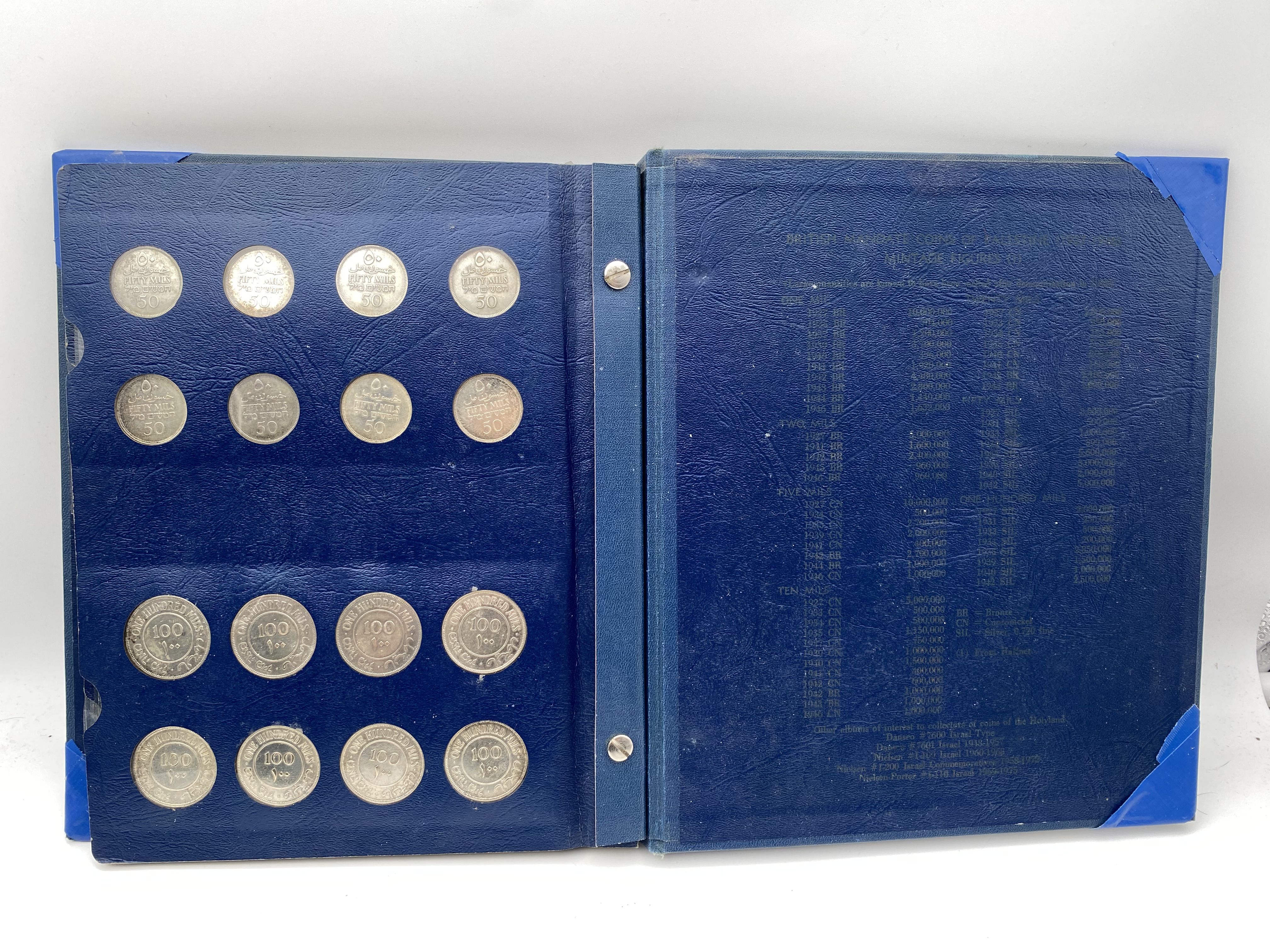 Palestine - Full 59 Coins set of British Mandath - 1 13