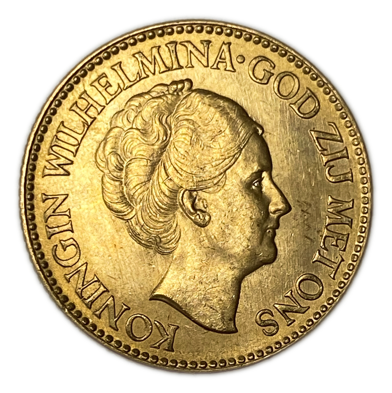 Netherlands - 10 Gulden 1932 - UNC - Wilhelmina - Gold 900, 6.729g, 22.5mm - 1 1