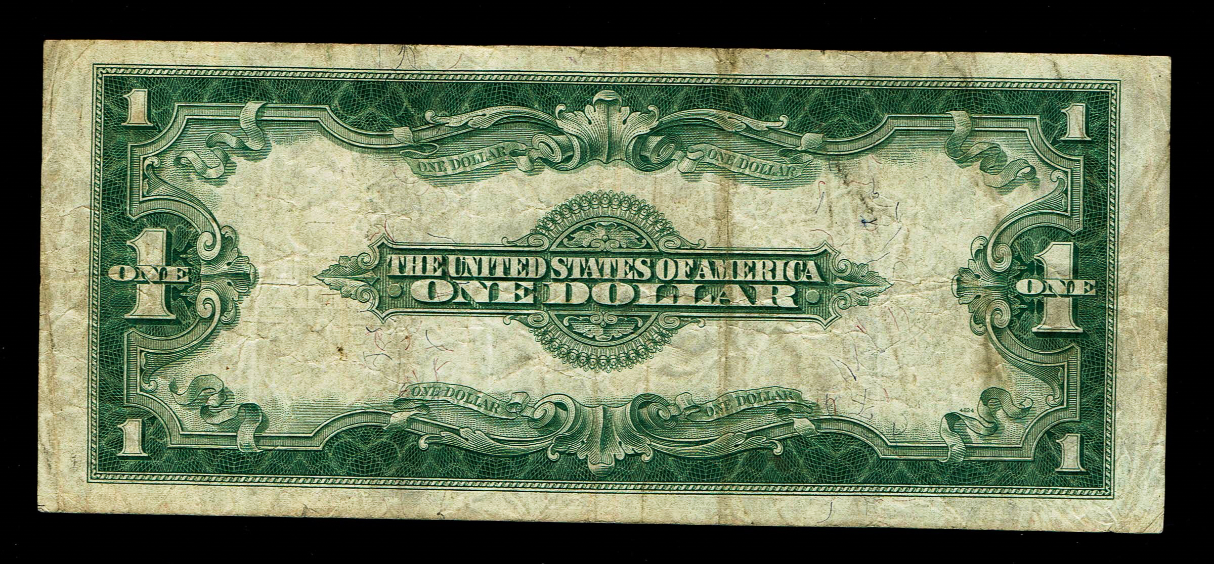 USA - 1 Dollar 1923, Blue Seal - VF - 1 1