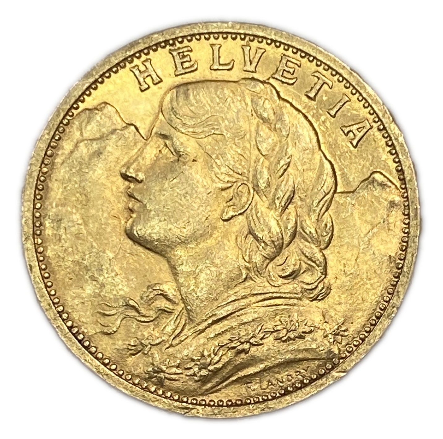Switzerland - 20 Francs 1900 - Gold 900, 6.43g, 21mm - 1 1