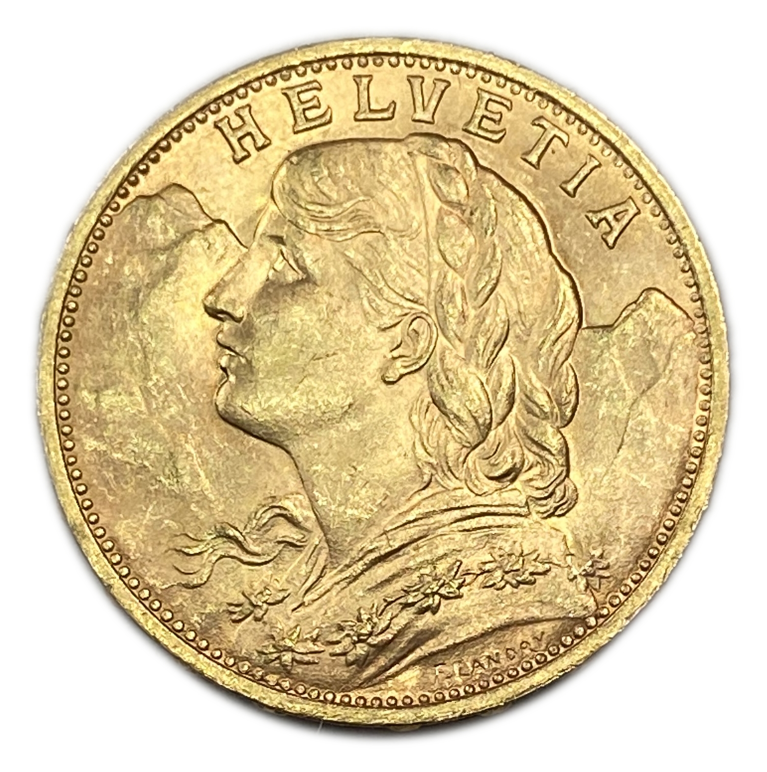 Switzerland - 20 Francs 1930 - Gold 900, 6.43g, 21mm - 1 1