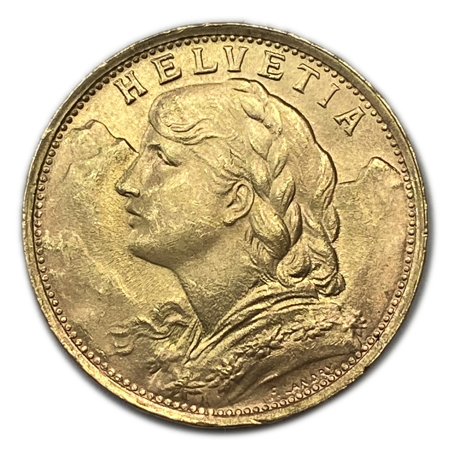 Switzerland - 20 Francs 1935 - Gold 900, 6.43g, 21mm - 1 1