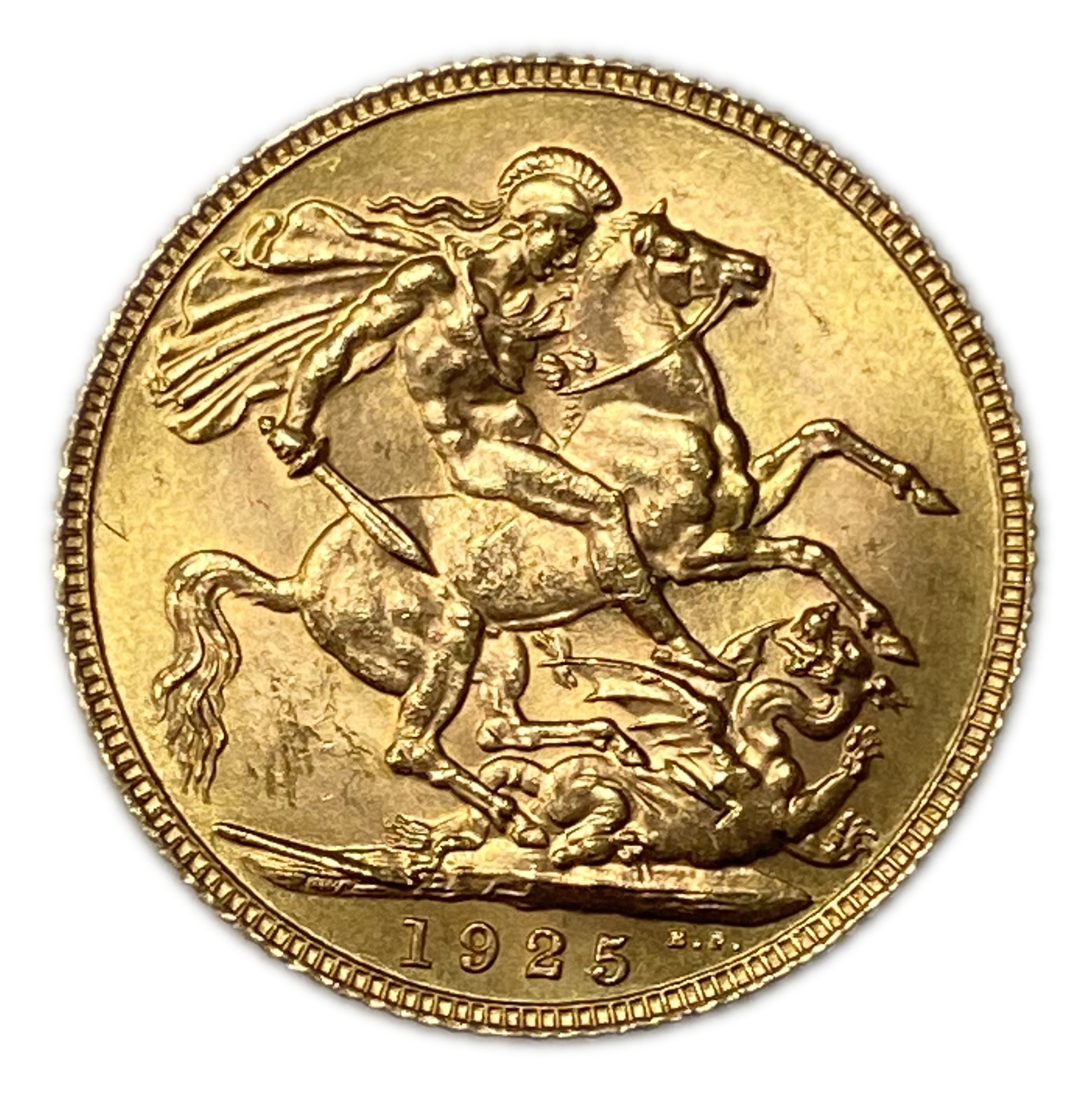 England (Great Britain) – 1 Sovereign 1925 – Edward VII – XF Condition - Gold 917, 7.988g