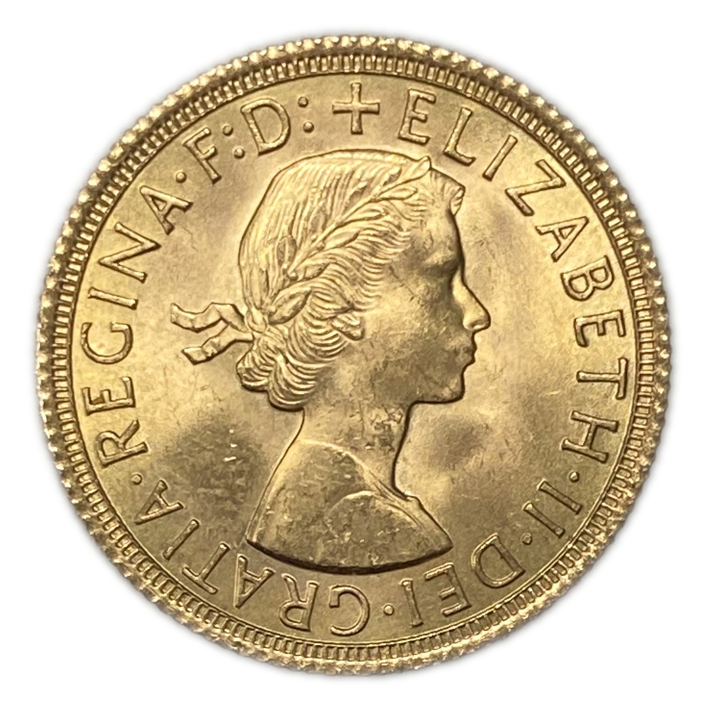 England / United Kingdom - Sovereign 1958 - Gold 917, 8.0g , 22 mm - 1 1