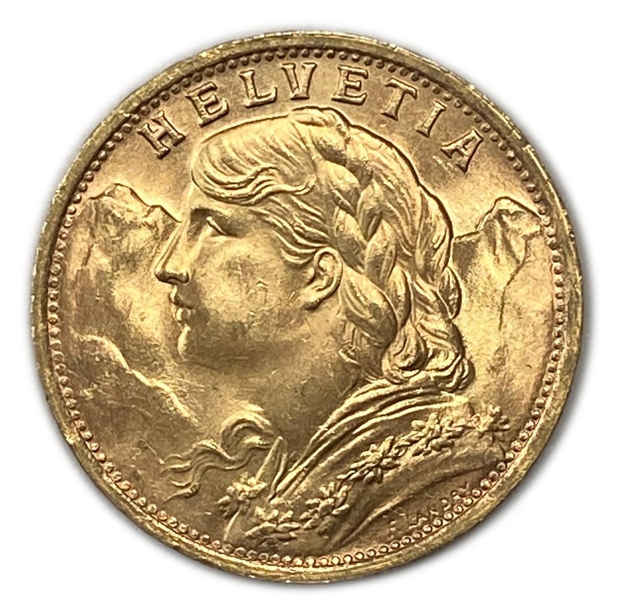 Switzerland - 20 Francs 1947 - Gold 900, 6.43g, 21mm - 1 1