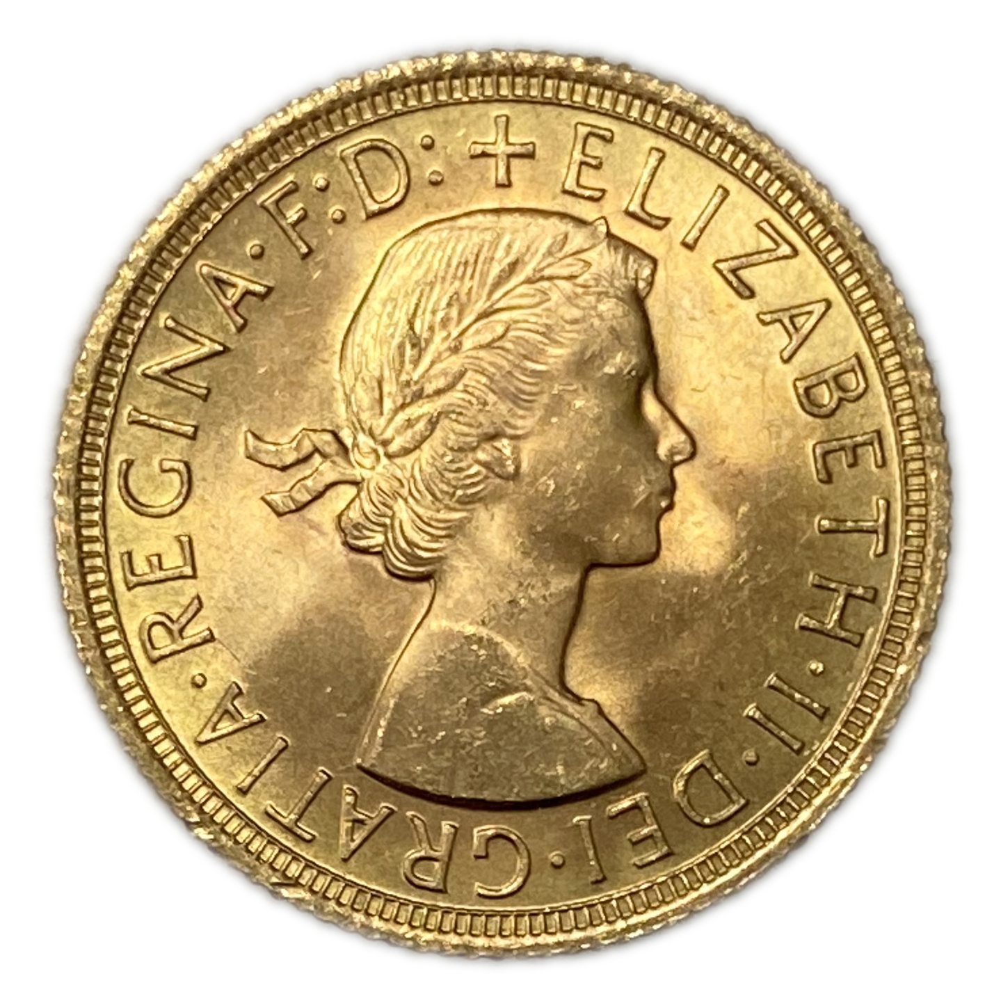 England / United Kingdom – Sovereign 1958 – Gold 917, 8.0g , 22 mm - 1 1