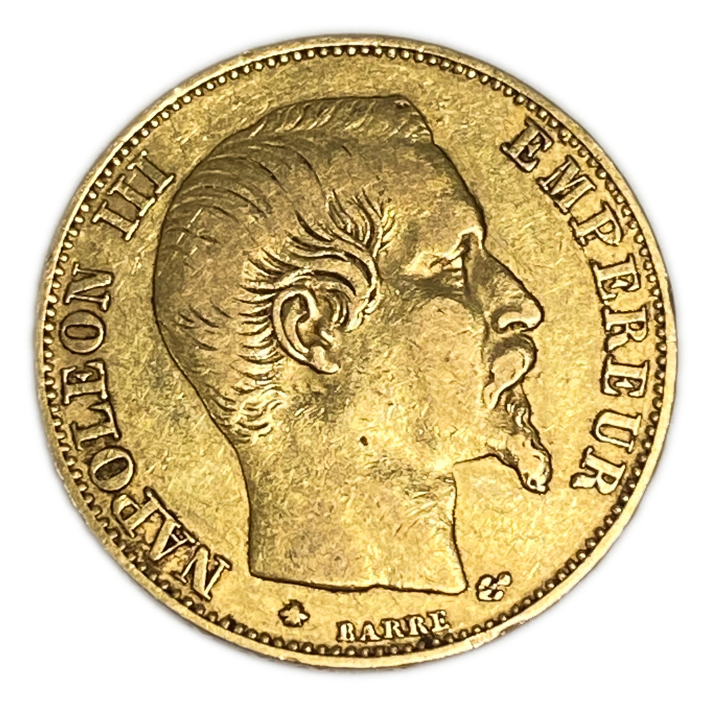 France - 20 Francs 1858 BB - Louis-Philippe I - Gold 900, 6.45g, 22mm - 1 1