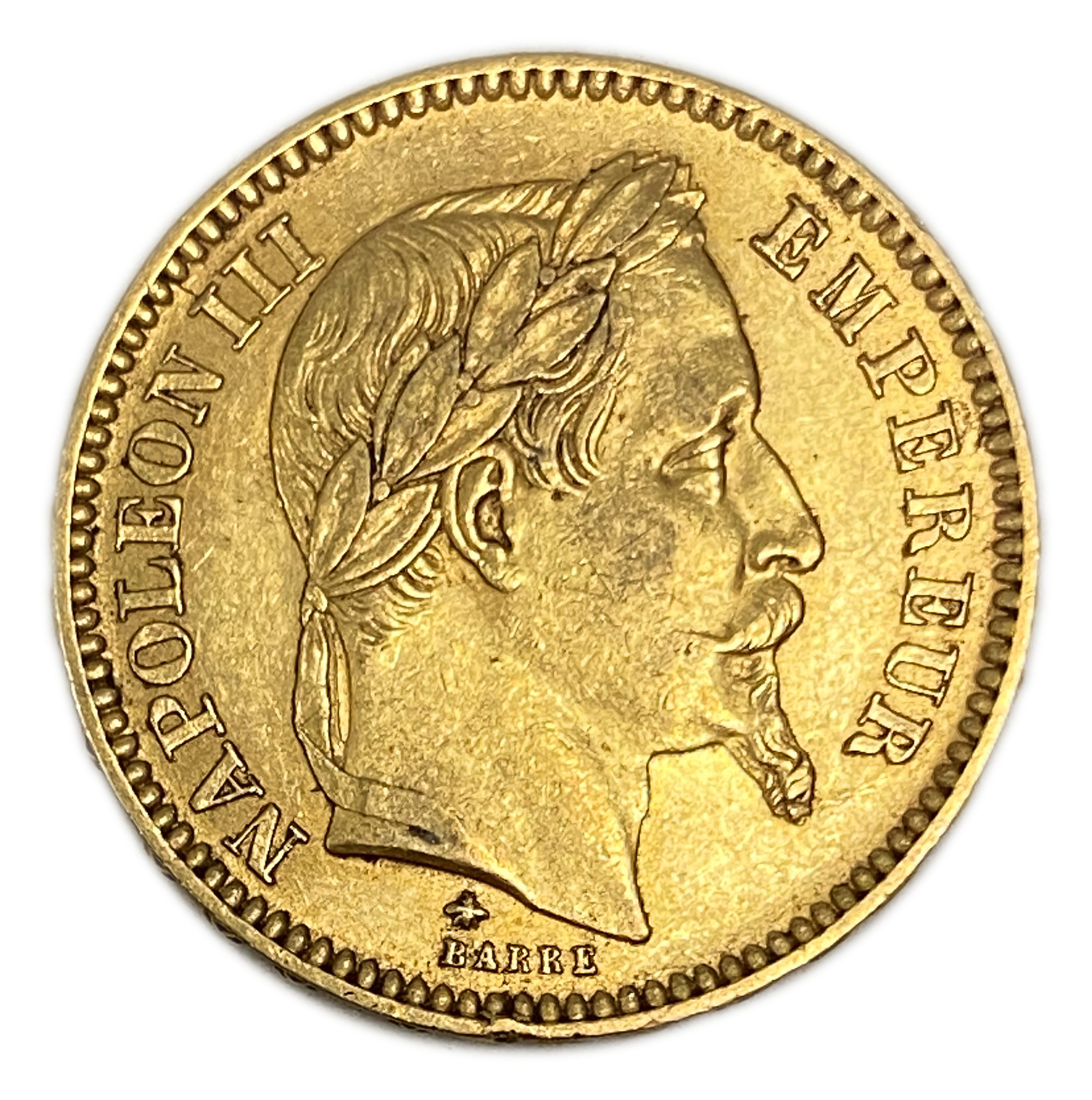 France - 20 Francs 1861 - Napoleon III - Gold 900, 6.45g, 22mm - 1 1