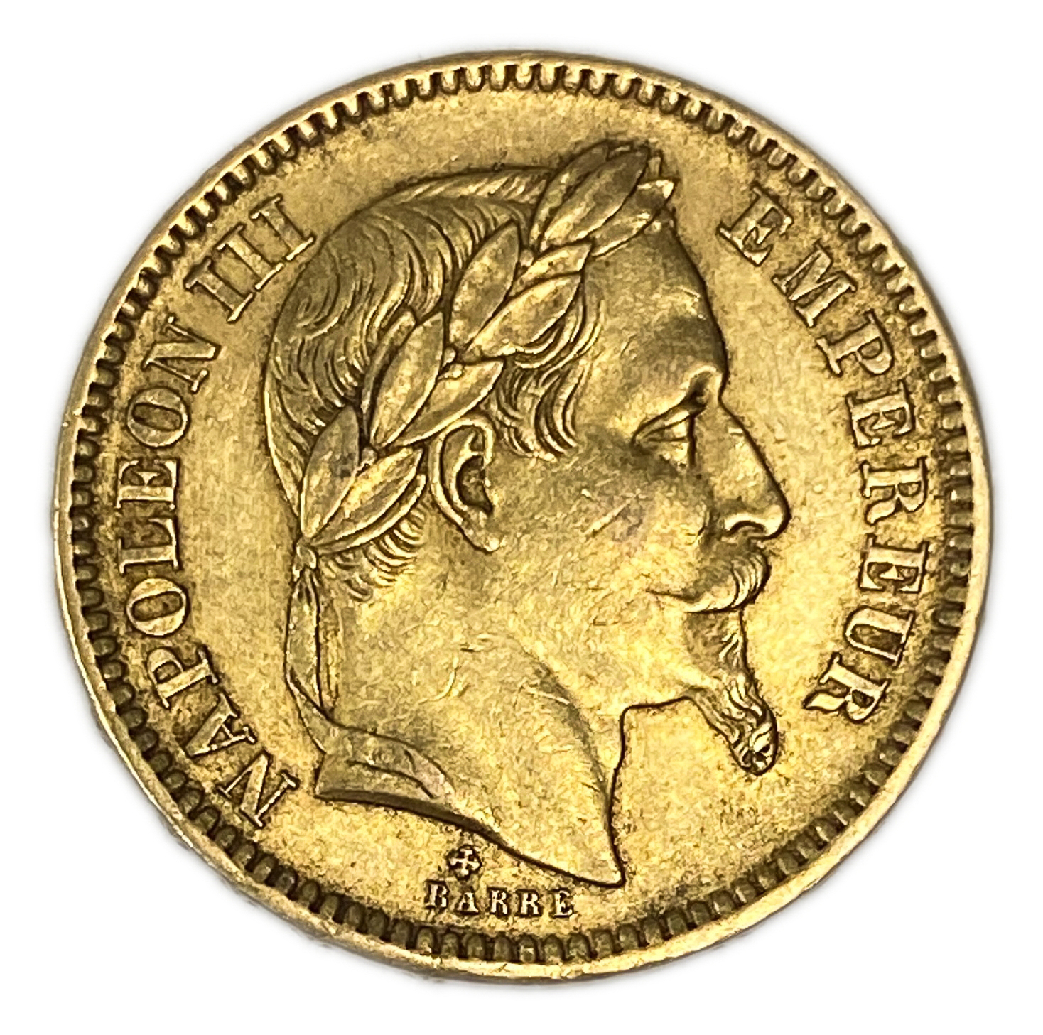 France - 20 Francs 1864 BB - Gold 900, 6.45g, 22mm - 1 1