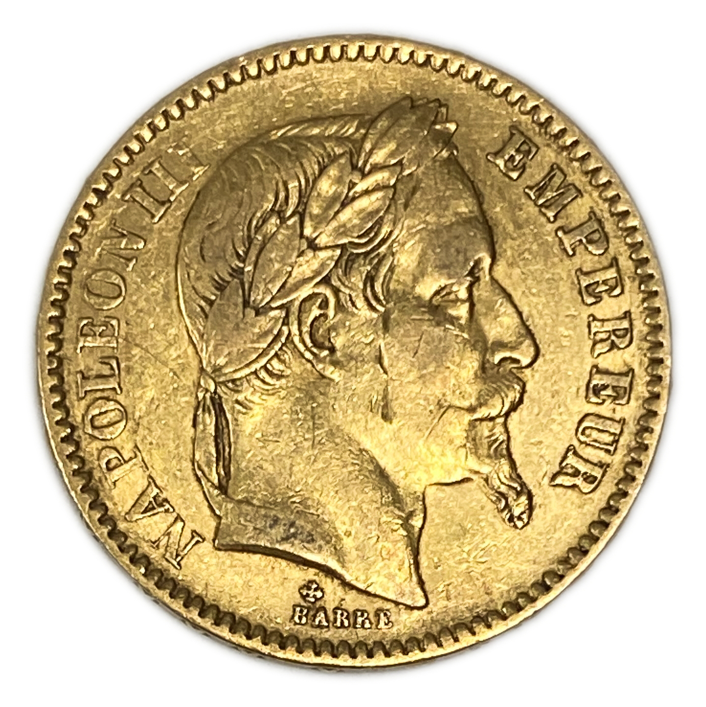 France - 20 Francs 1863 BB - Gold 900, 6.45g, 22mm - 1 1