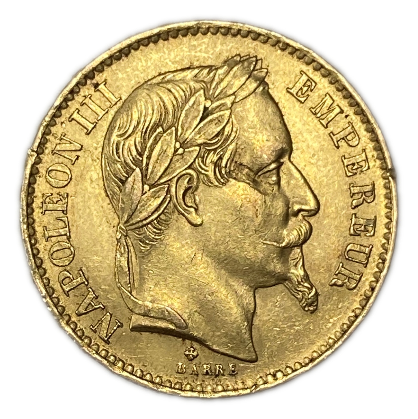 France - 20 Francs 1868 BB - Gold 900, 6.45g, 22mm - 1 1