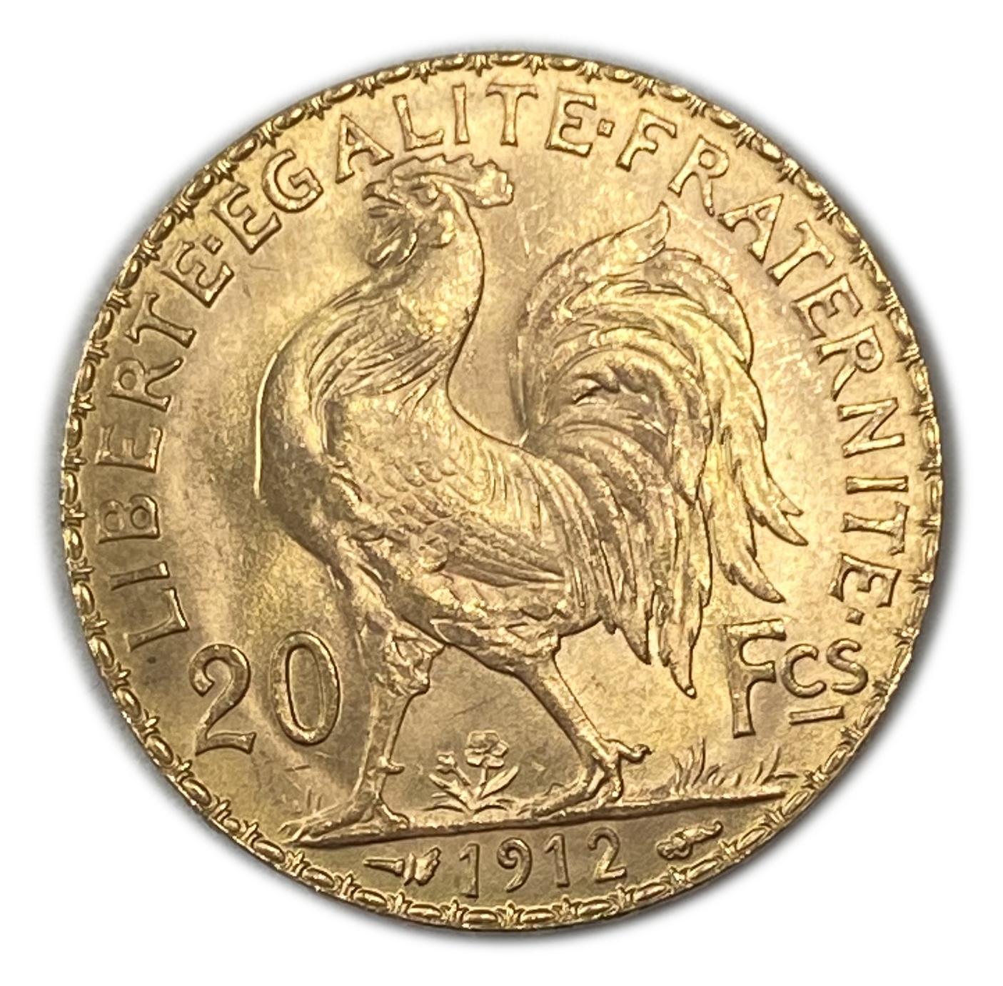 France - 20 Francs 1912 - Gold 900, 6.45g, 21mm - 1 0