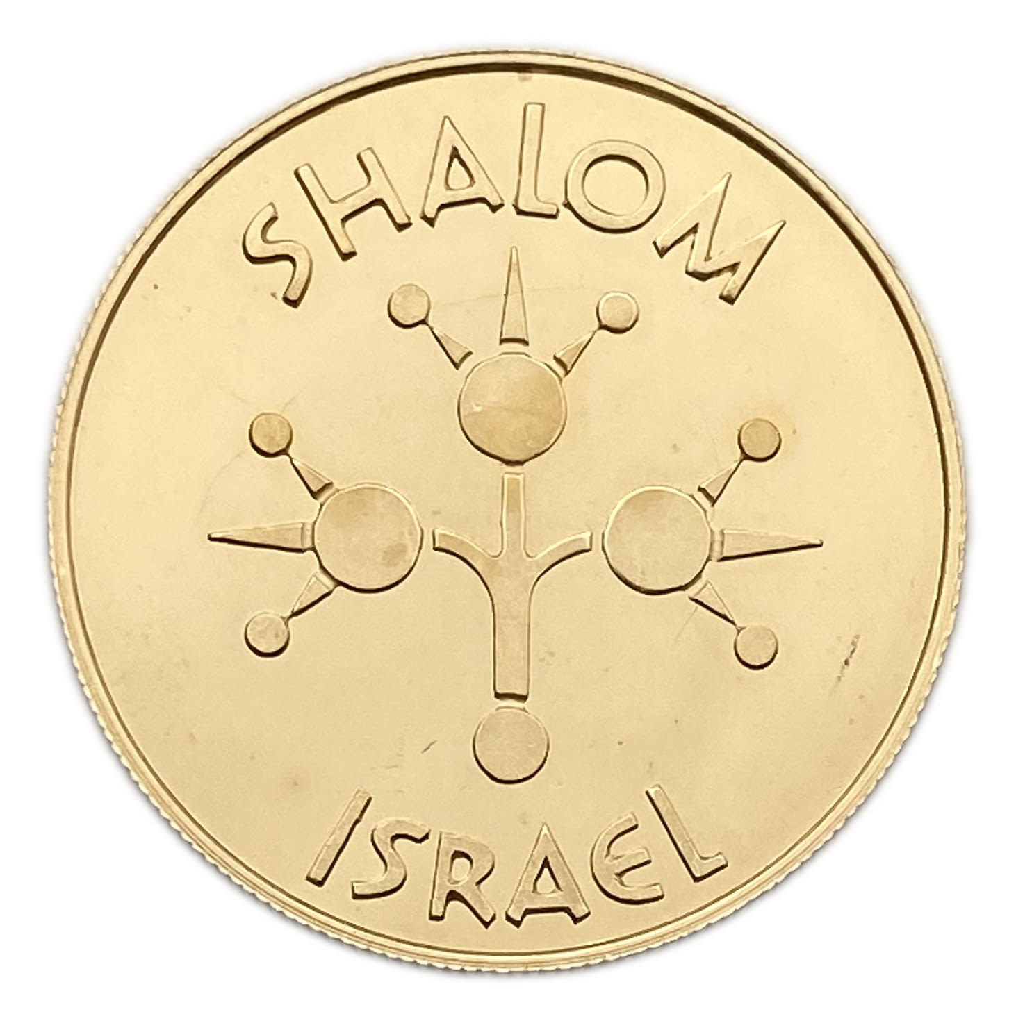 Israel - a private and unusual gold medal, we could not find any information about it on the Internet and in ... - 1 0