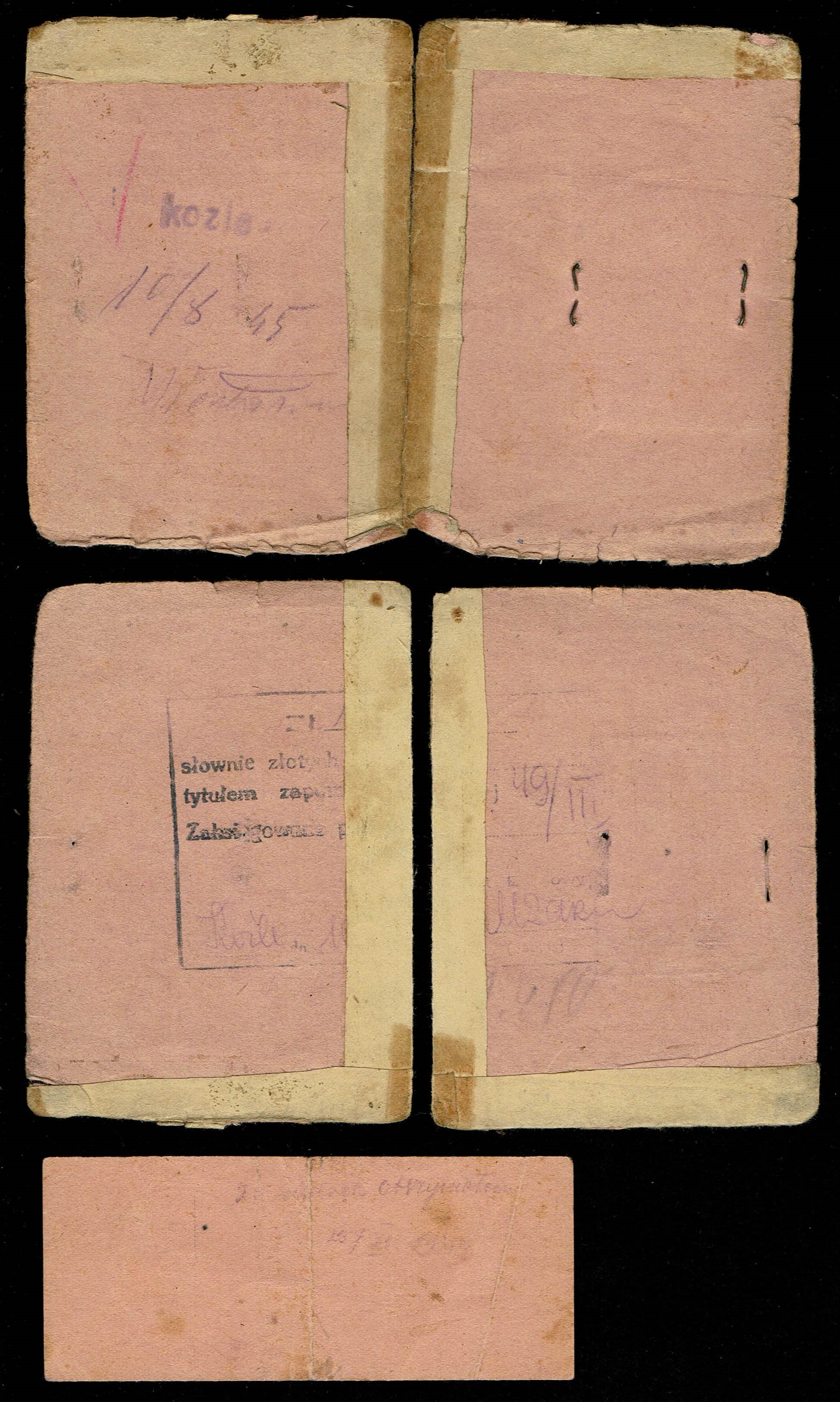 Holocaust concentration camps money - Germany - Dachau, 3 Marks 1943 - 1 6