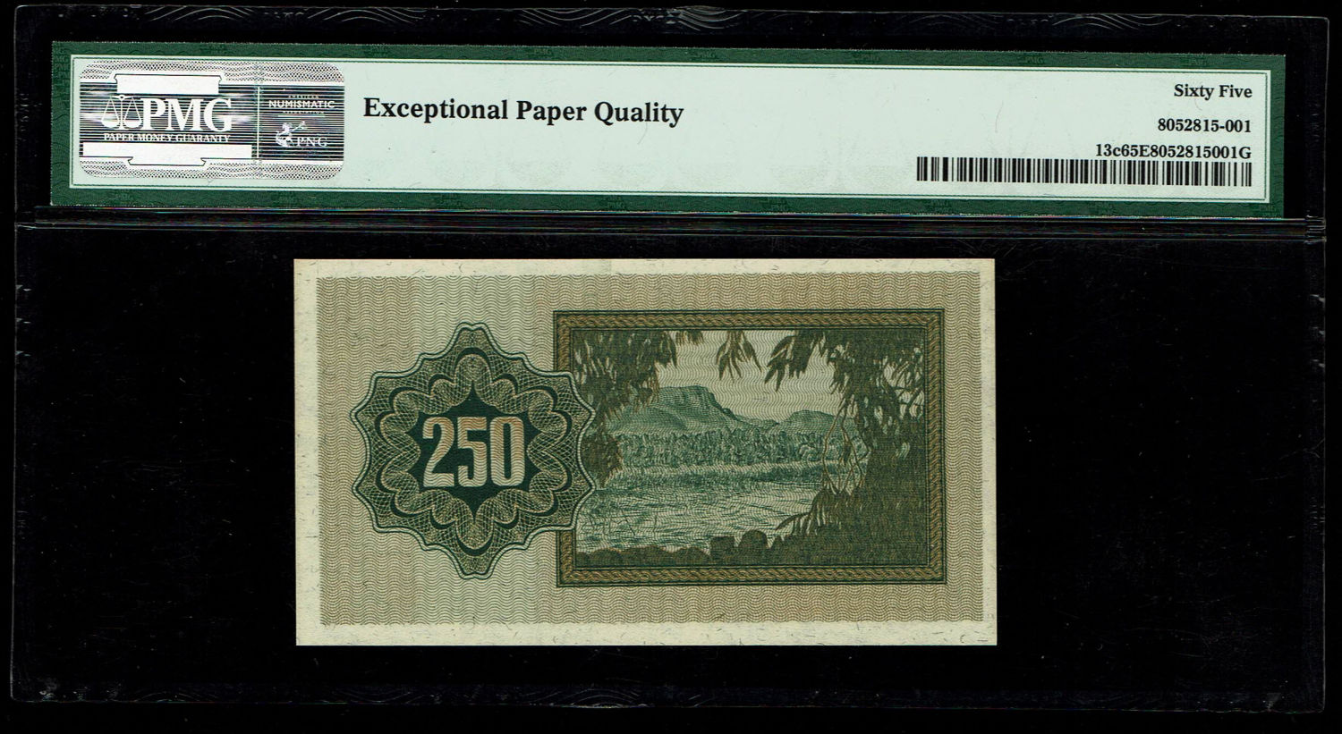 Israel - 250 Prutah 1953 - PMG 65 EPQ - Prefix B - 1 1