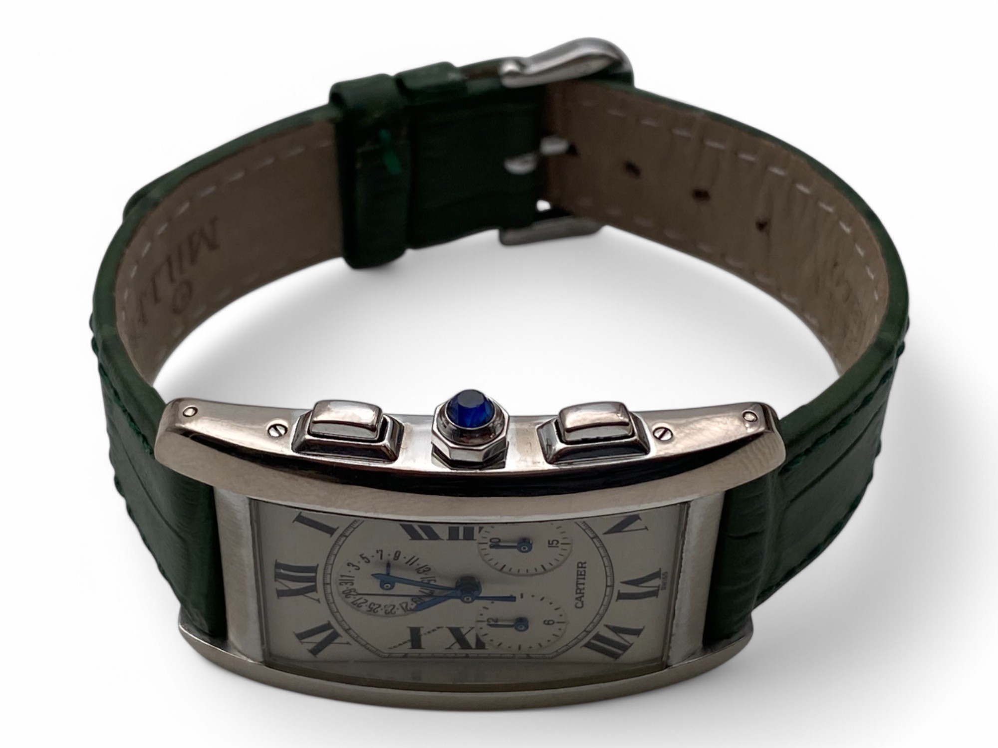 Cartier Tank Américaine White Gold Ref 2312 Quartz - 1 2