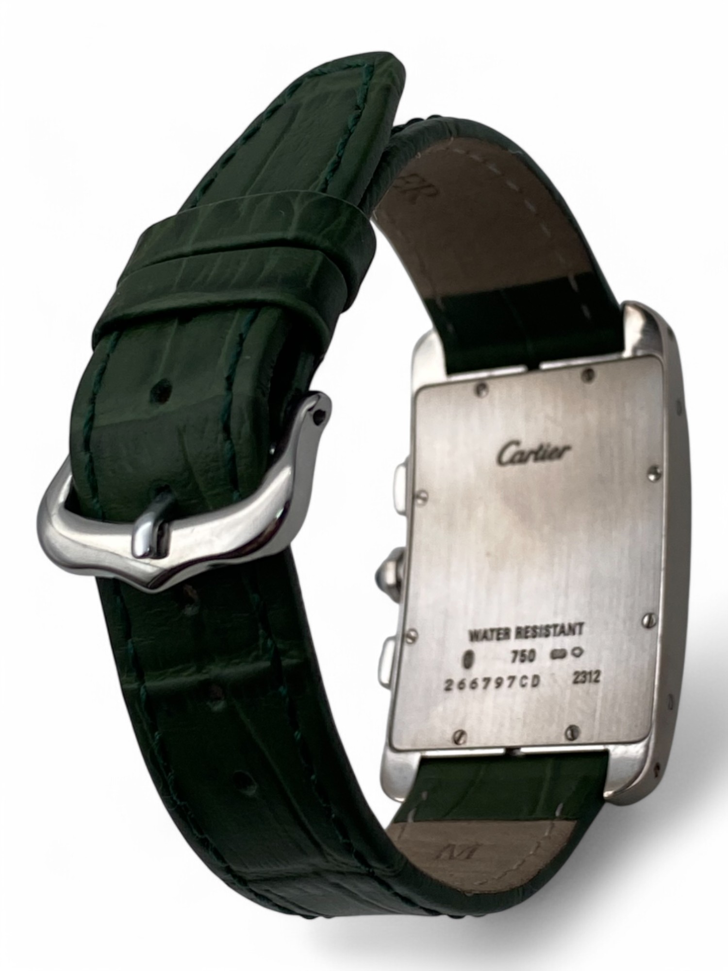 Cartier Tank Américaine White Gold Ref 2312 Quartz - 1 5