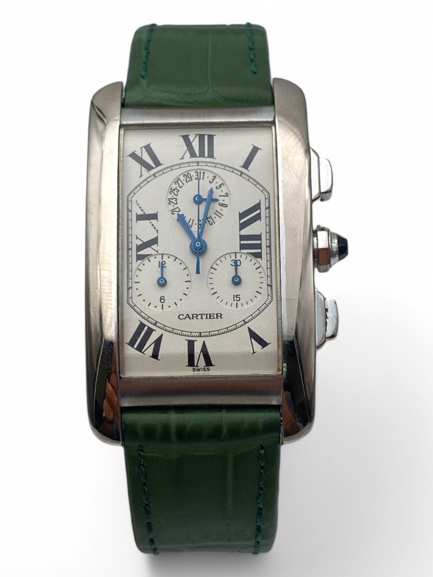 Cartier Tank Américaine White Gold Ref 2312 Quartz