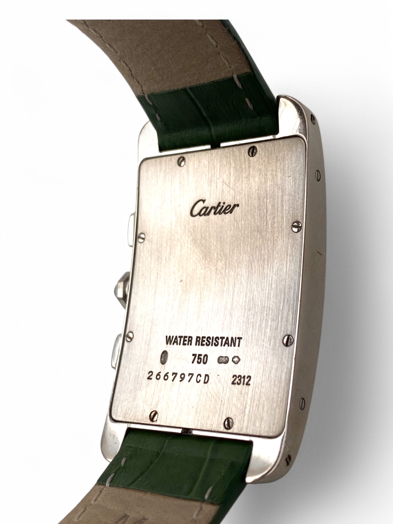 Cartier Tank Américaine White Gold Ref 2312 Quartz - 1 4