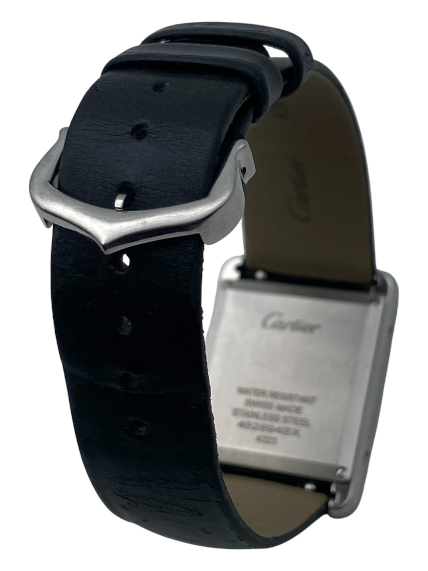 Cartier Tank Mest WSTA0109 After market diamond set on the bezel - 1 5