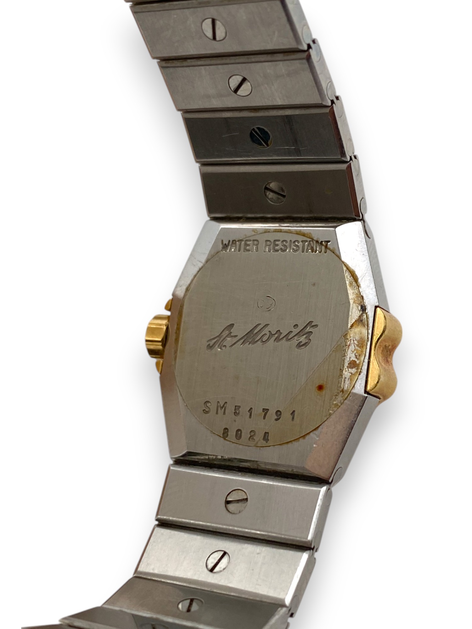 Chopard St. Moritz 18k Yellow Gold/Steel Ladies REF 8024 - 1 4