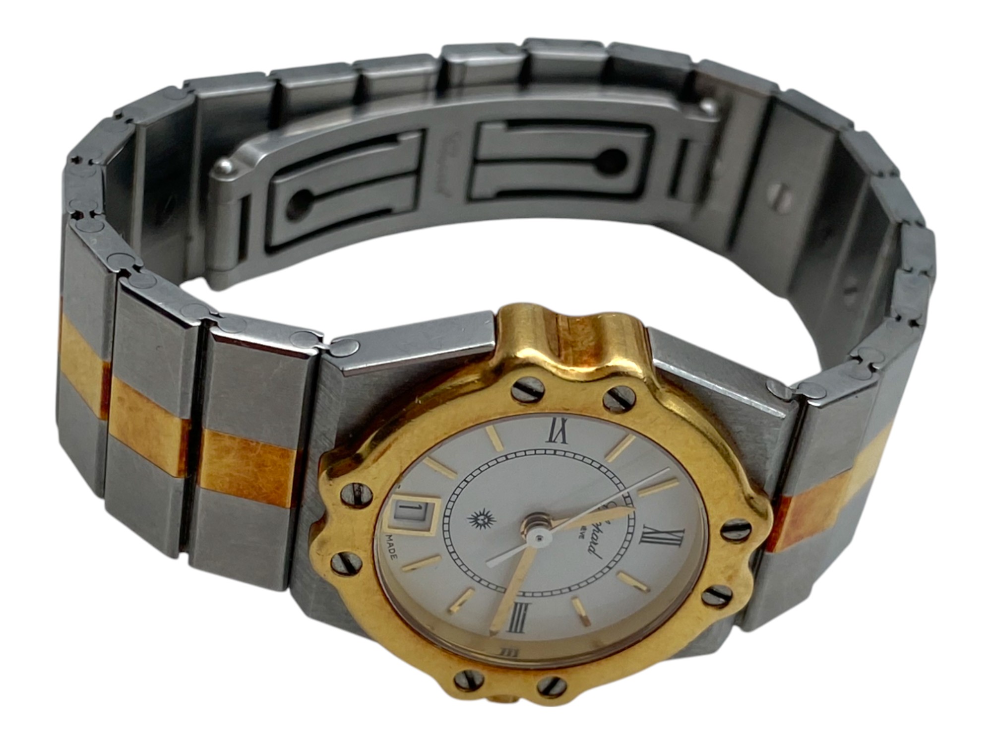 Chopard St. Moritz 18k Yellow Gold/Steel Ladies REF 8024 - 1 3