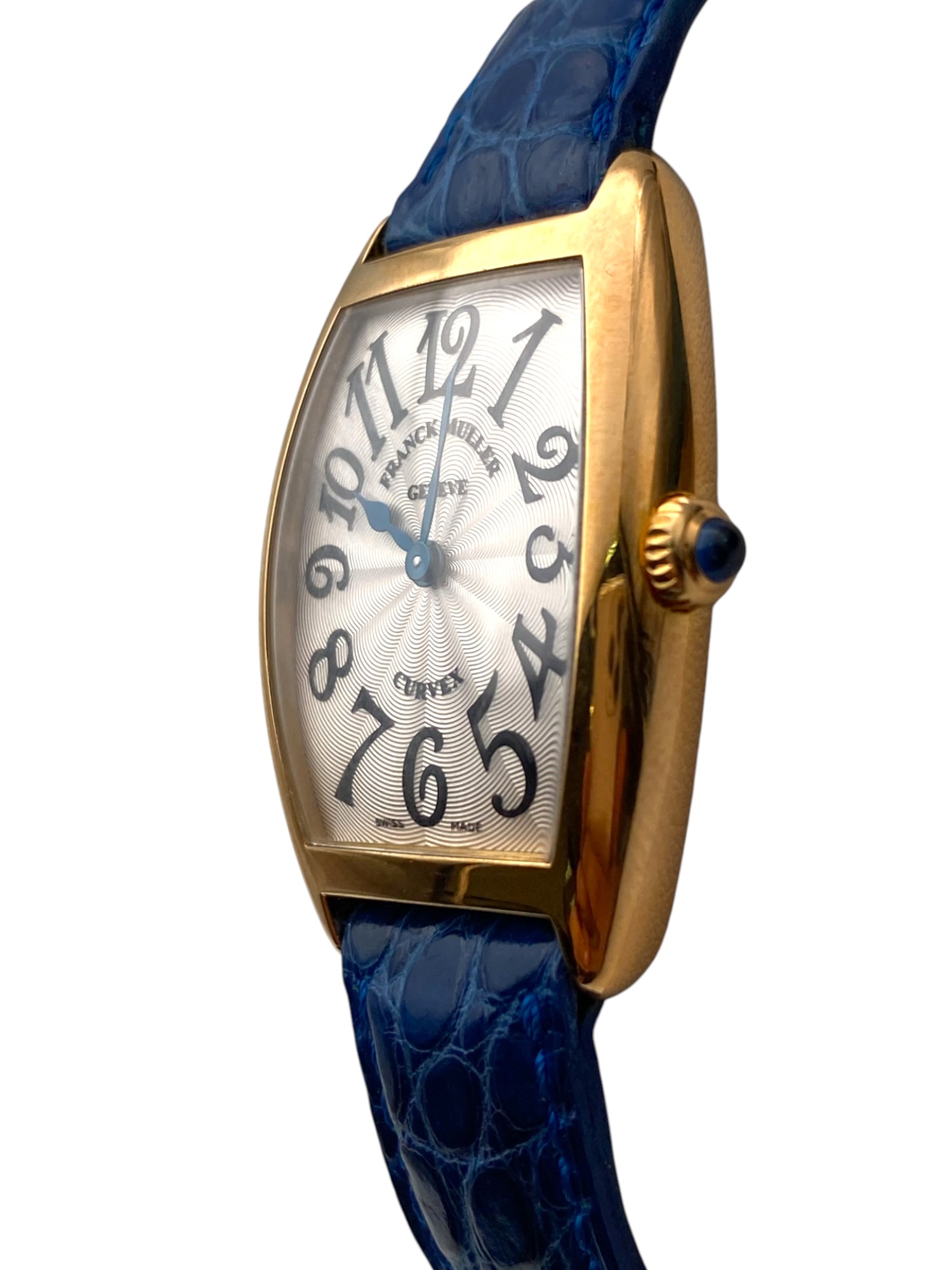 Franck Muller Curvex Yellow Gold Ladies Ref 1752 QZ - 1 1