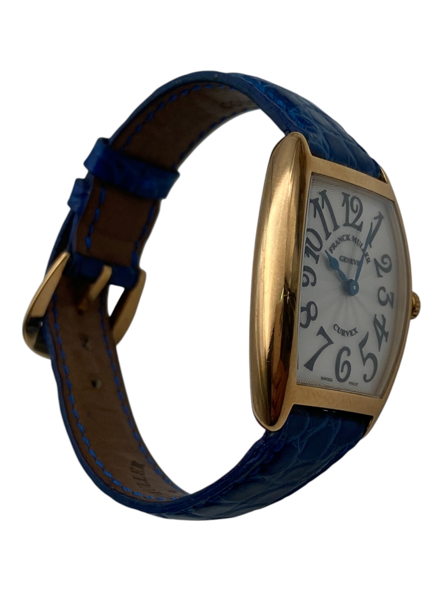 Franck Muller Curvex Yellow Gold Ladies Ref 1752 QZ - 1 3