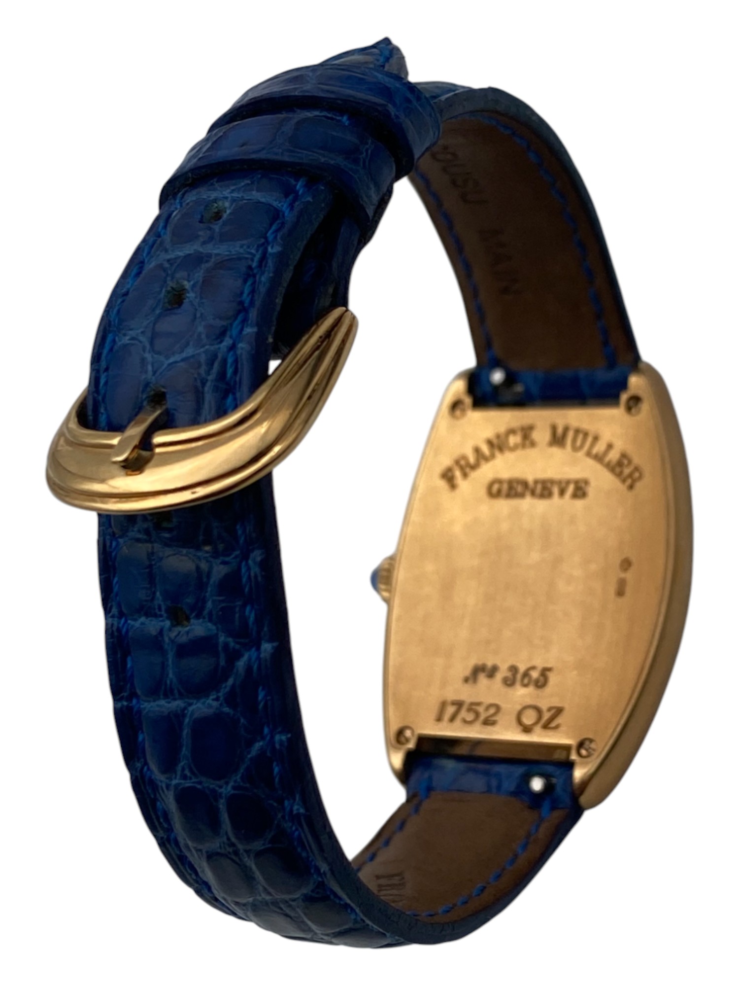 Franck Muller Curvex Yellow Gold Ladies Ref 1752 QZ - 1 5