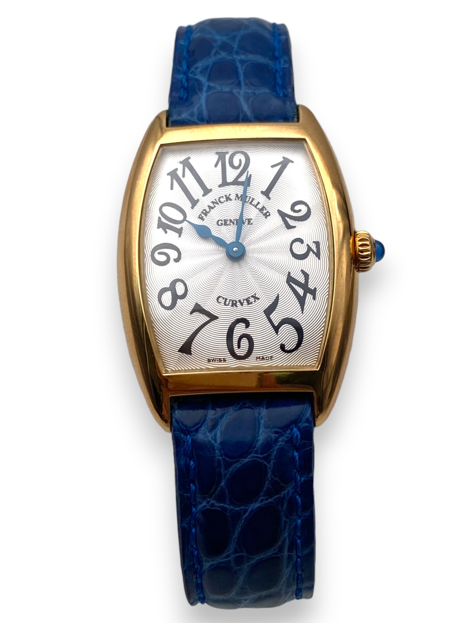 Franck Muller Curvex Yellow Gold Ladies Ref 1752 QZ