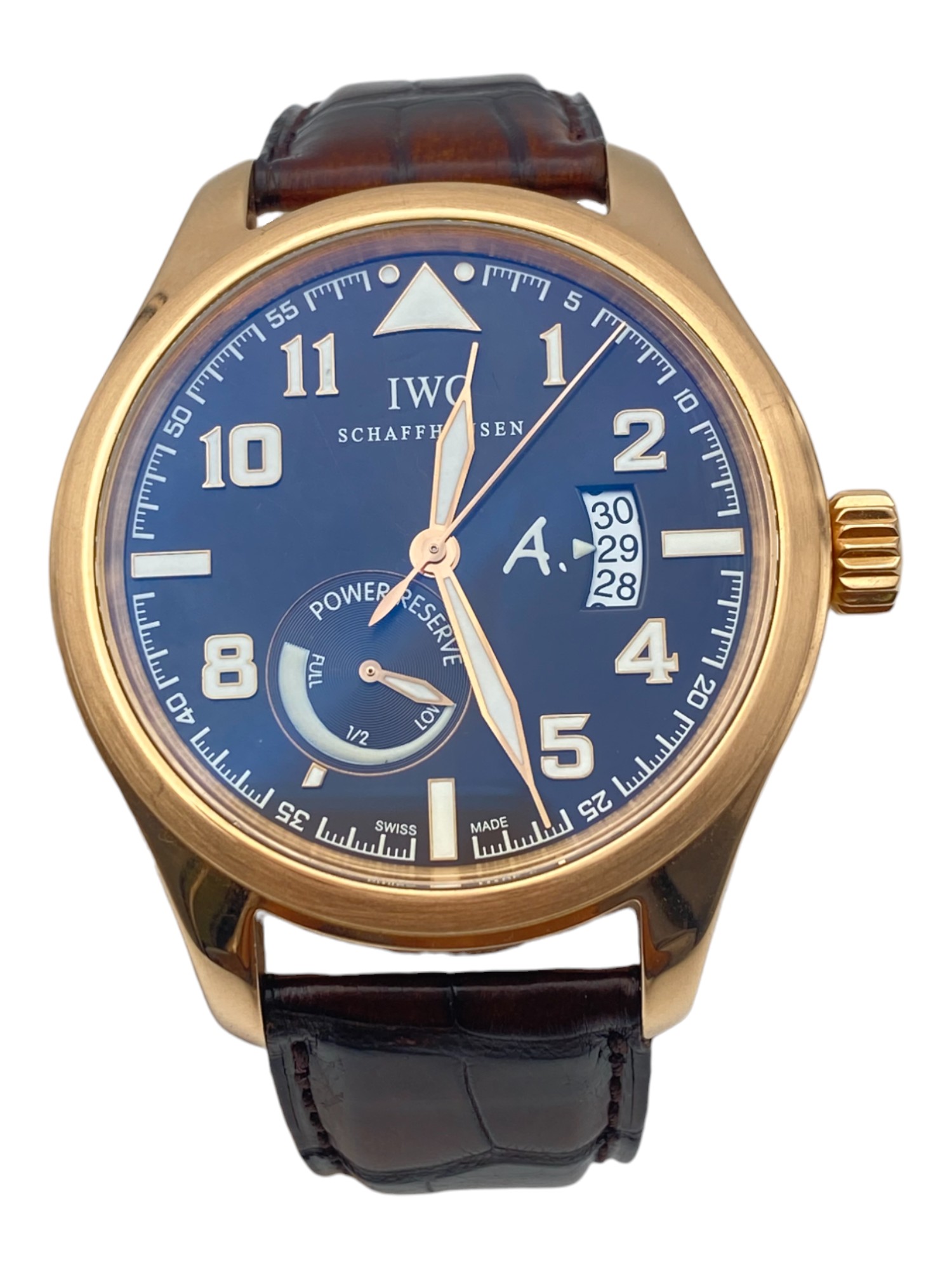 IWC Big Pilot’s Watch Edition “Antoine de Saint Exupéry” Limited edition number: 226/500 18K Rose Gold