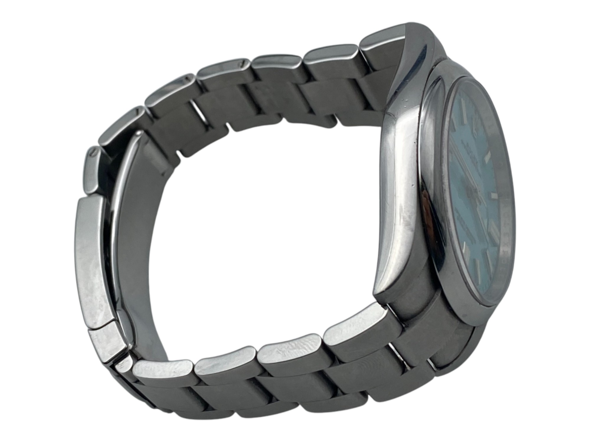 Rolex Oyster Perpetual 124000 with Aftermarket Torqize “Tiffany” Dial With Papers - 1 3