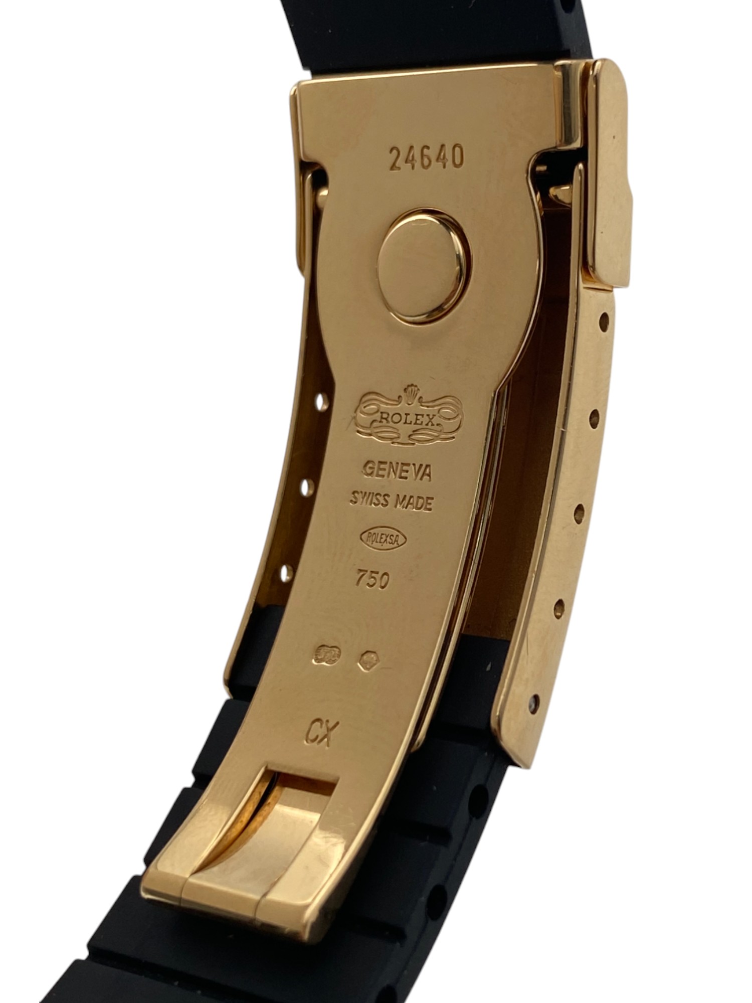 Rolex Cosmograph Daytona 116518 Black Paul Newman Style Yellow Gold - 1 4