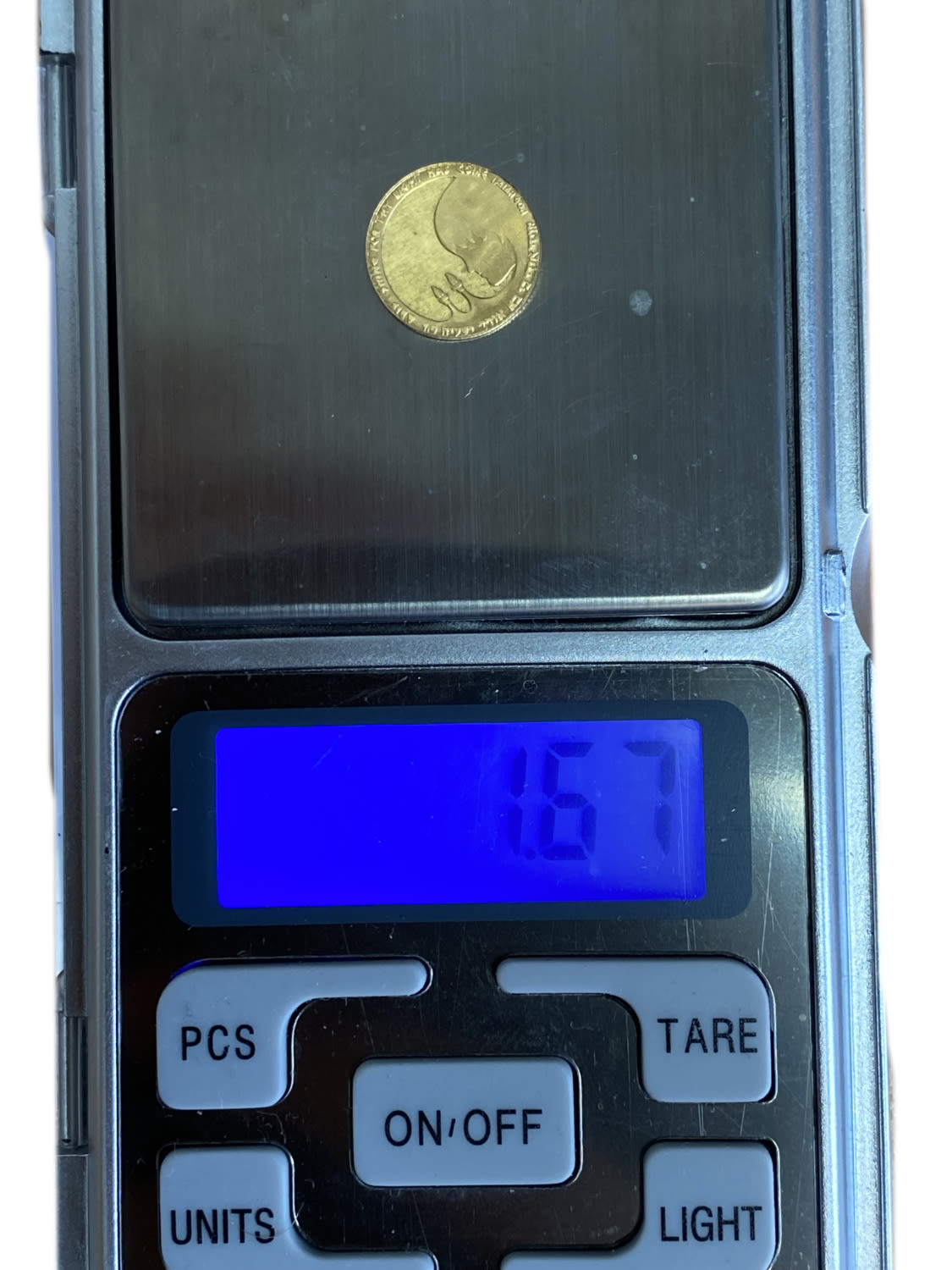 Israel - Bat Mitzvahת State medal, 1981 - Gold 900, 1.67g, 13mm
Only 10% fees + VAT on this ... - 1 2