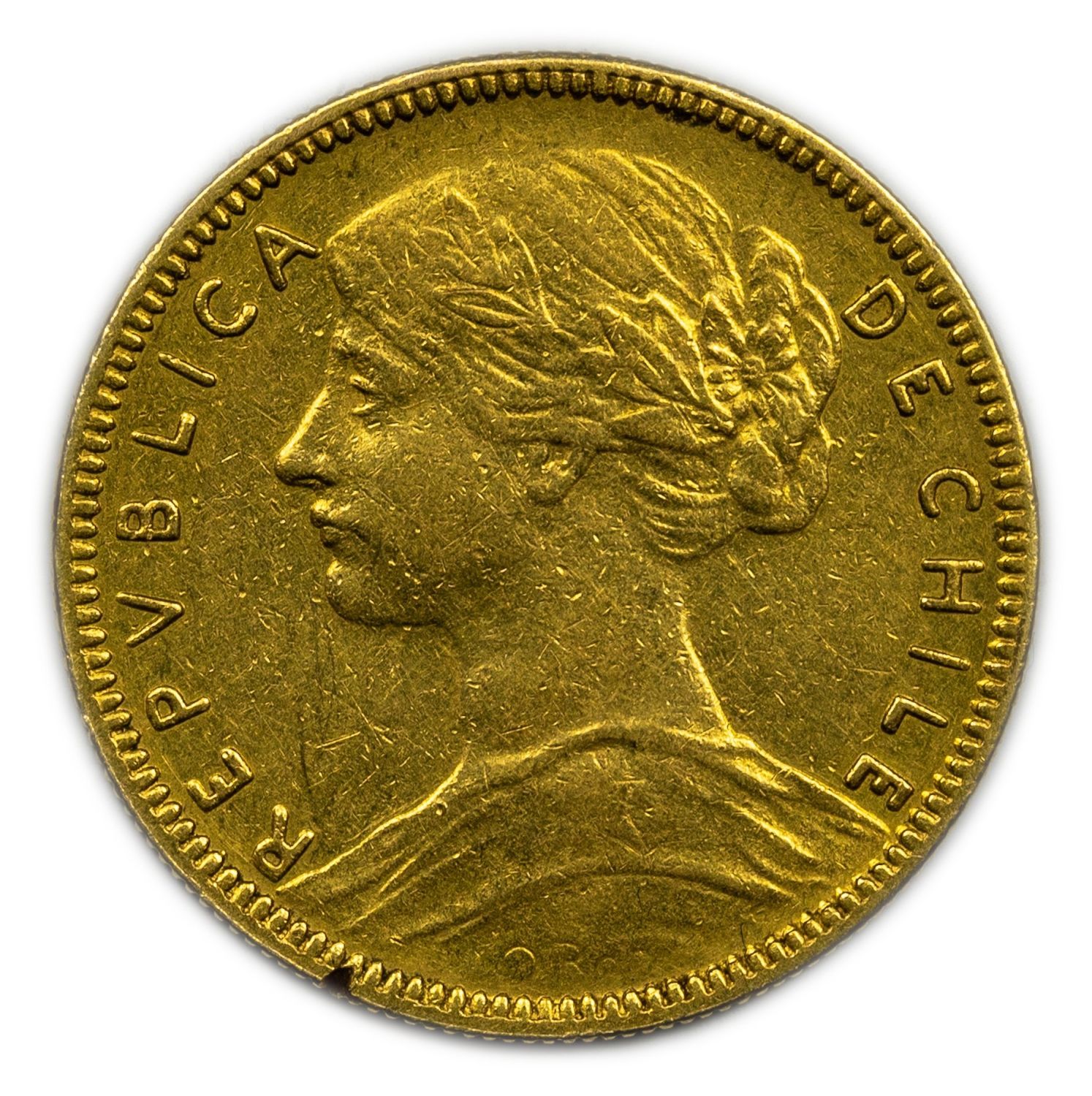 Chile - 20 Pesos 1896 - Gold 917, 11.97g, 27mm
Only 10% fees + VAT on this ... - 1 2