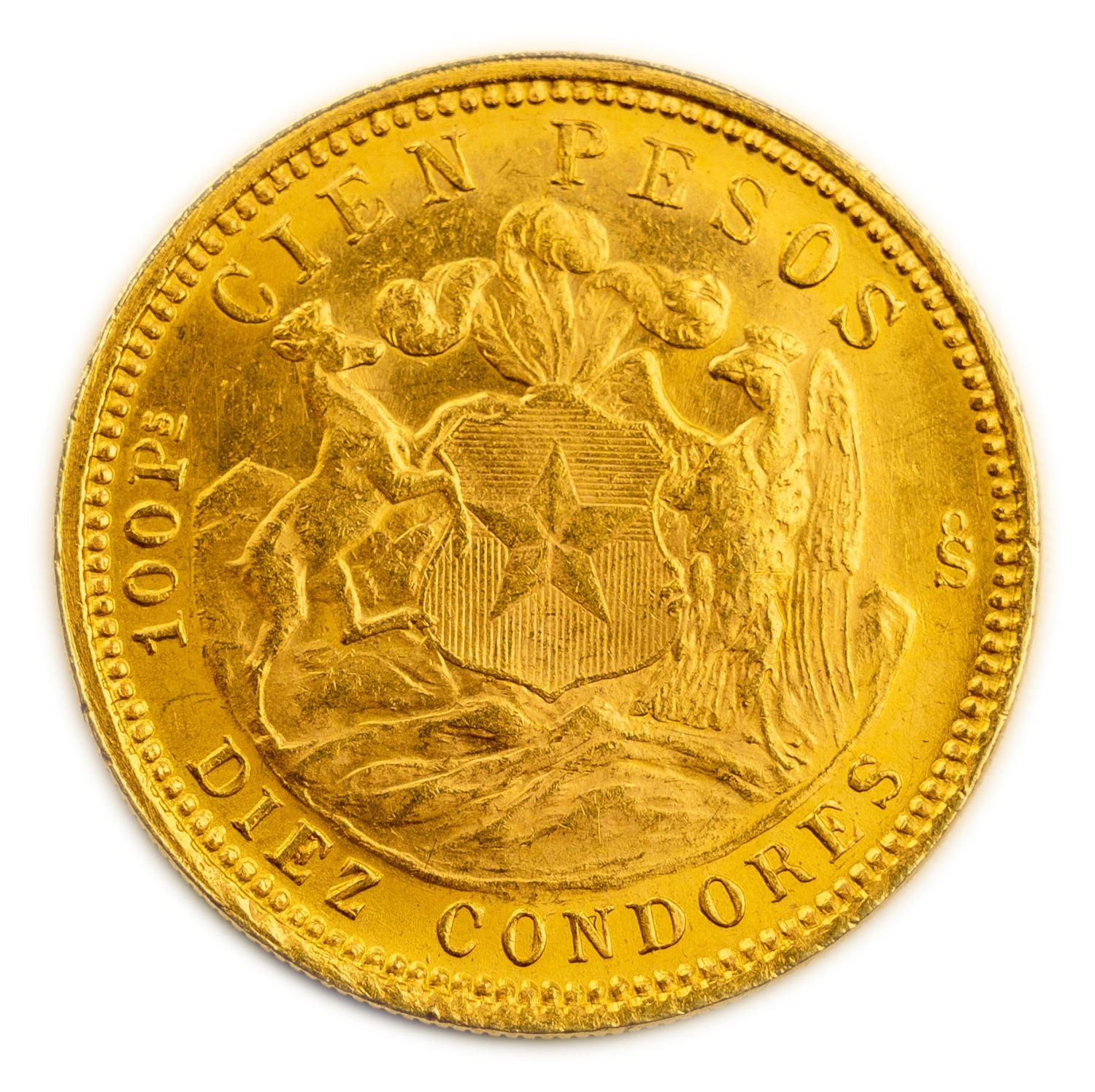 Chile - 100 pesos 1926 - gold 900, 20.33 g, 31 mm
Only 10% fees + VAT on this item
... - 1 1