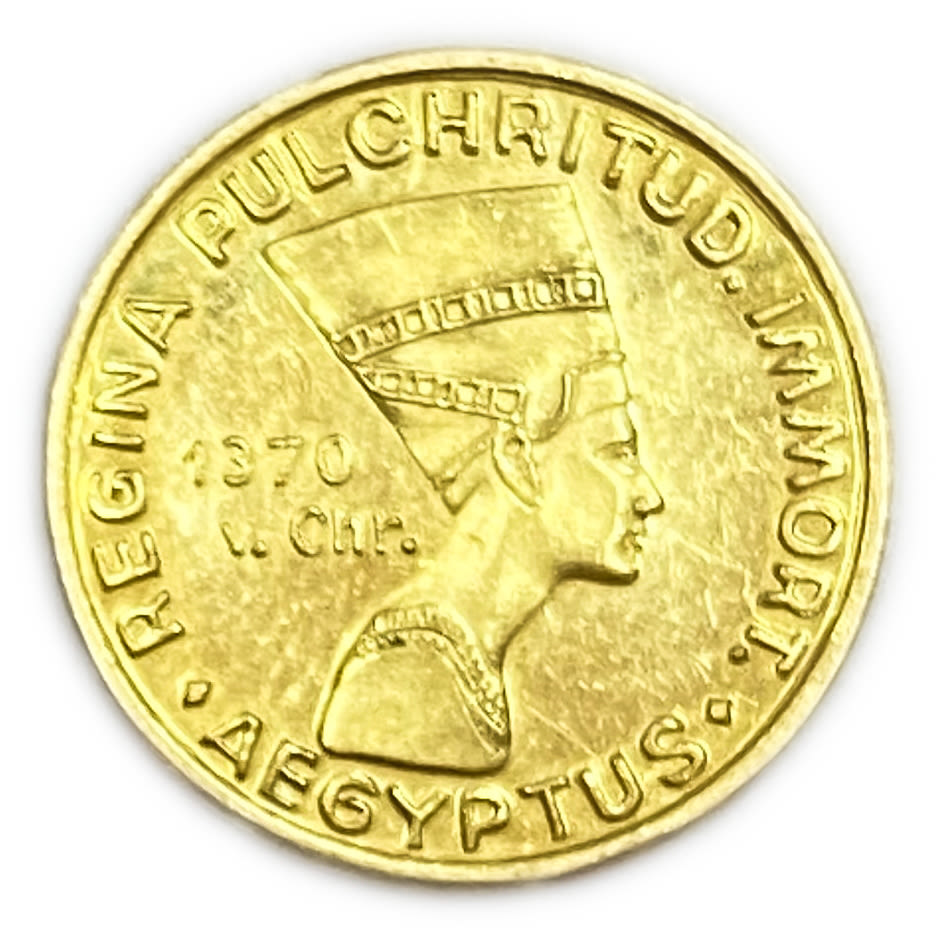 Egypt - QUEEN NEFERTITI - Gold 900, 1.54 g
Only 10% fees + VAT on this item